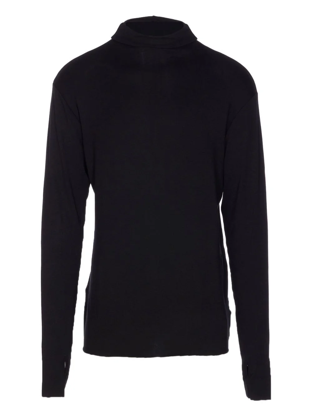 long-sleeve turtleneck top - 1