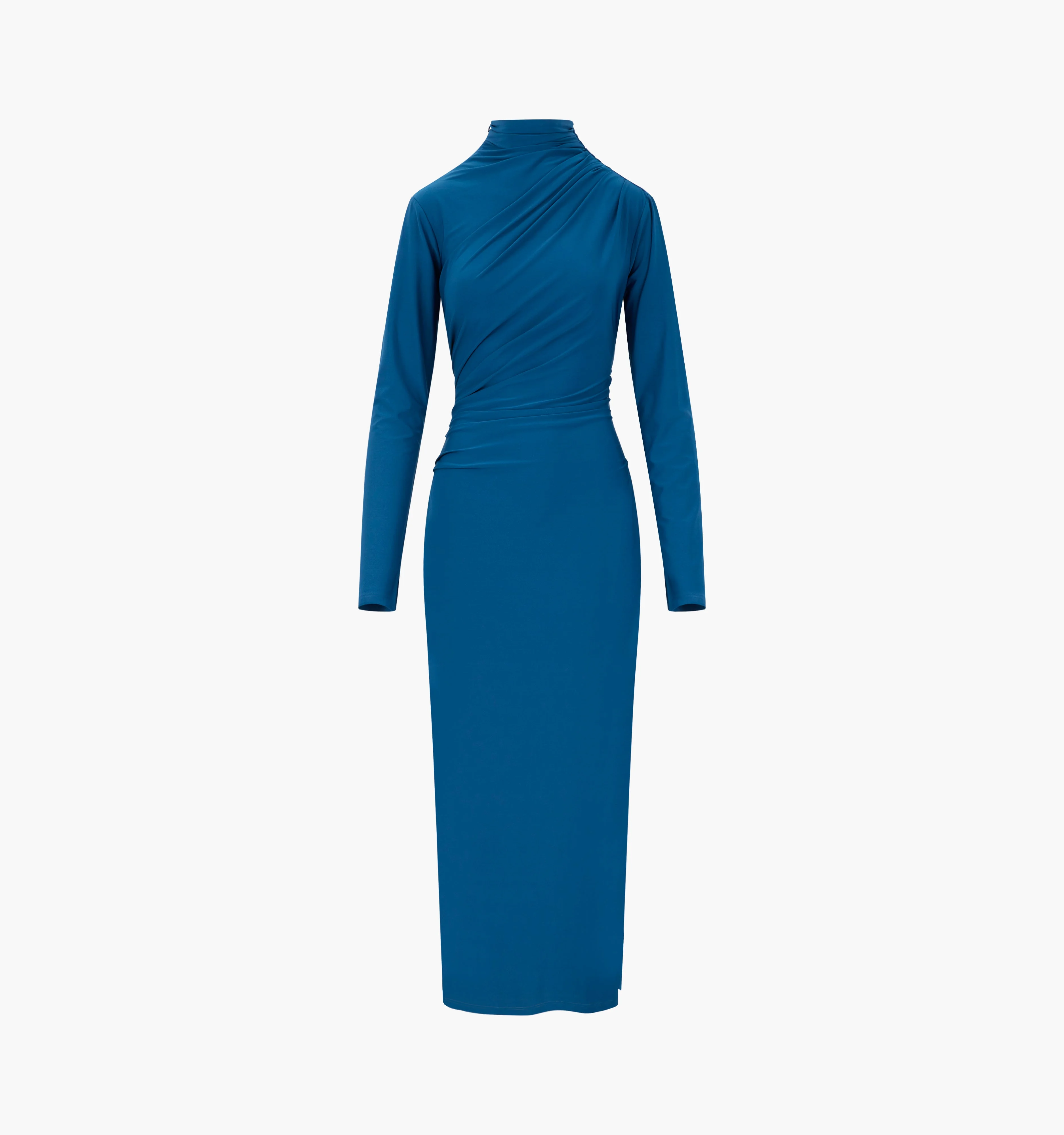 The Rizzo Dress - Peacock Blue - 1