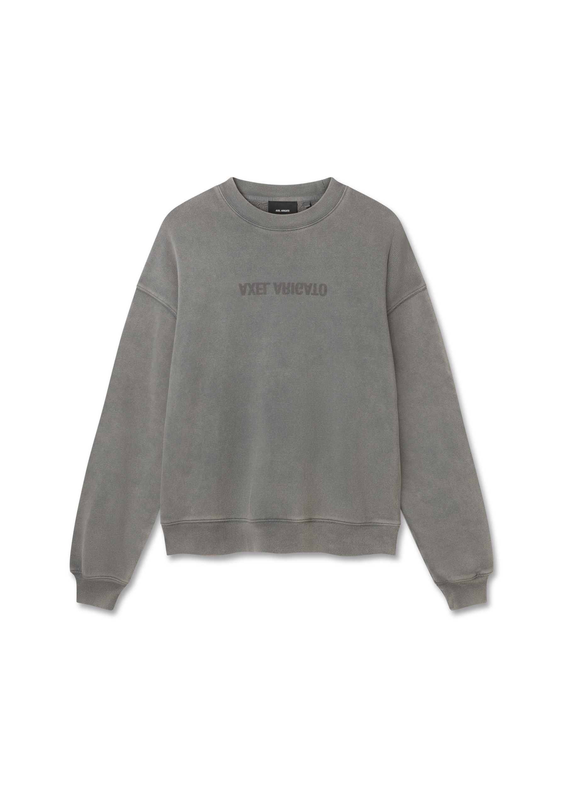 Distort Washed Sweatshirt - 1