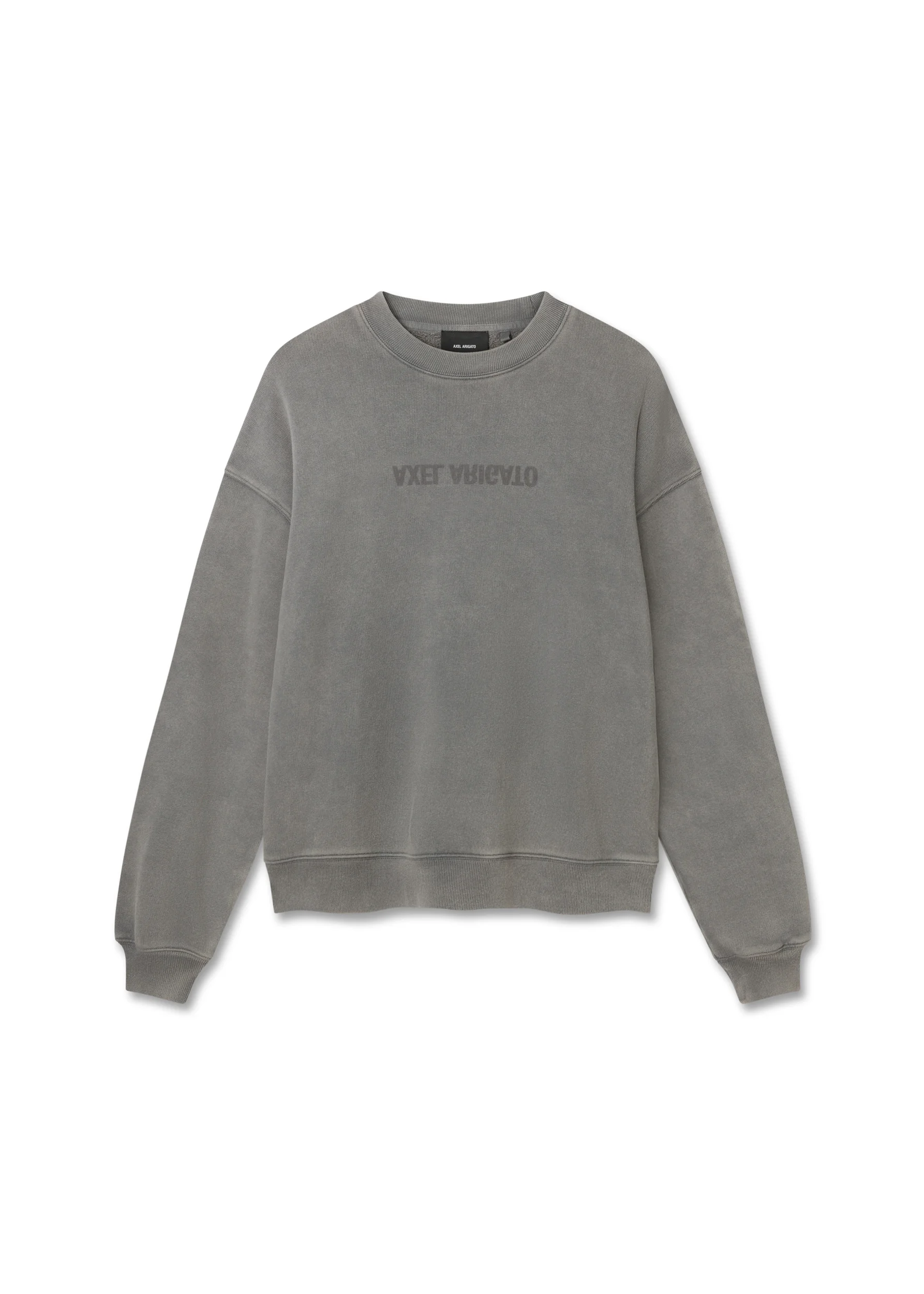 Distort Washed Sweatshirt - 1