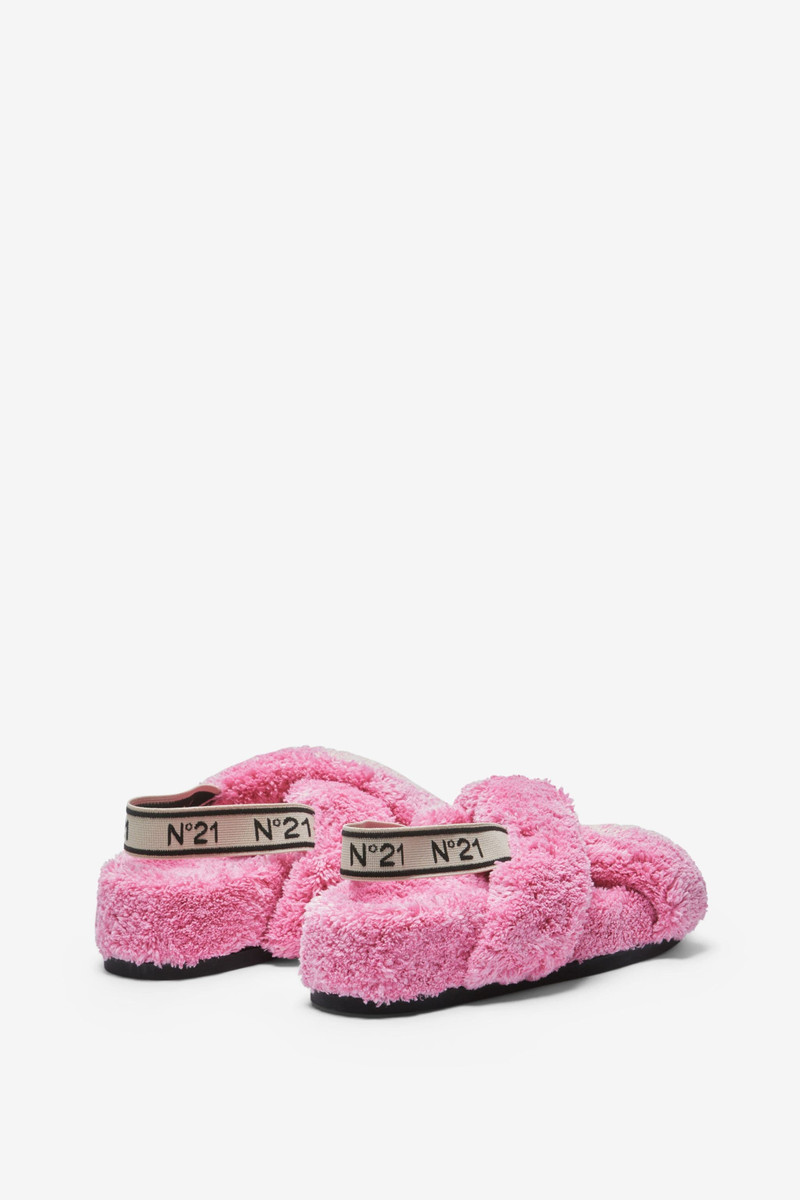 N°21 SLINGBACK TERRY SANDALS outlook