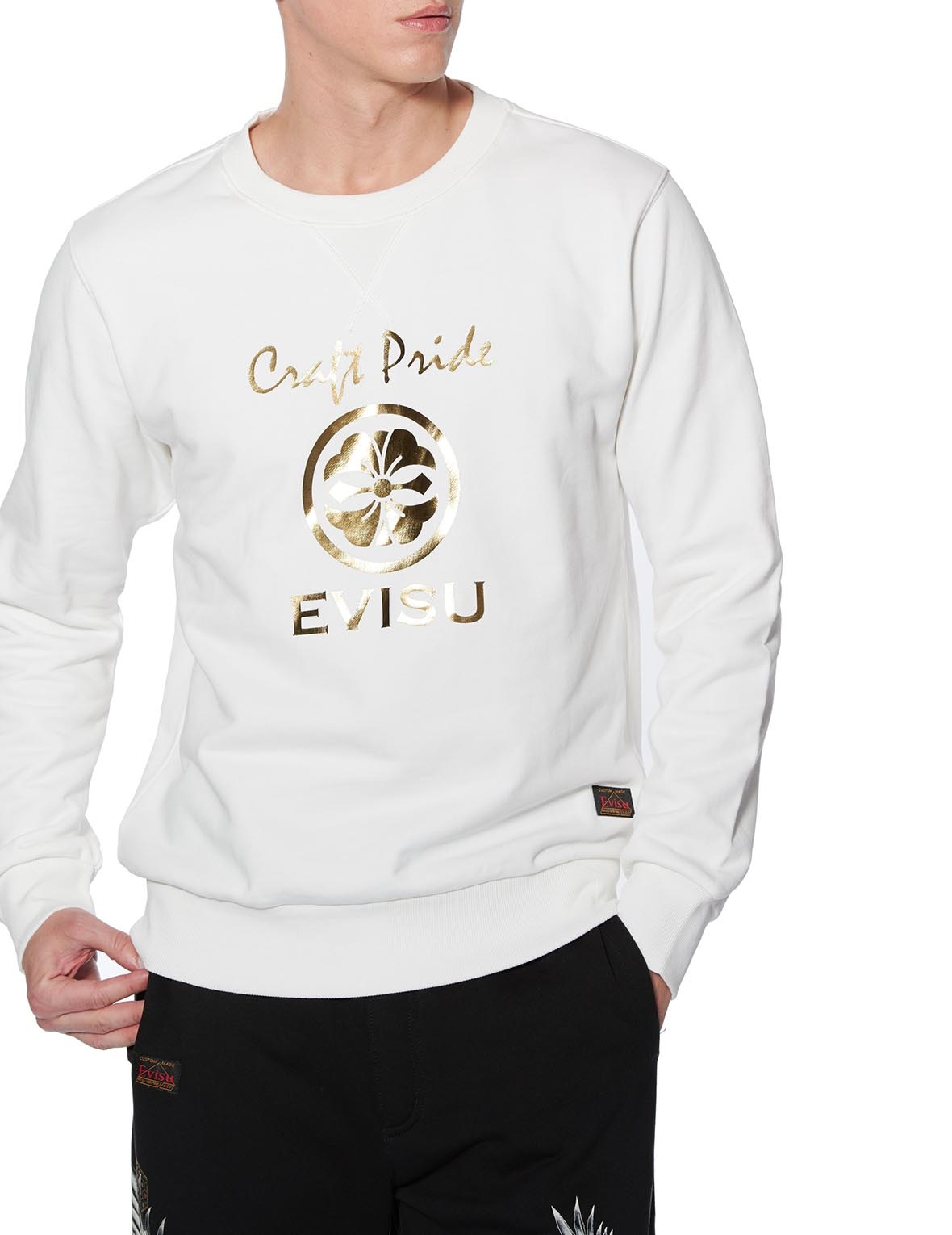 KAMON AND DAICOCK FOIL PRINT SWEATSHIRT - 4