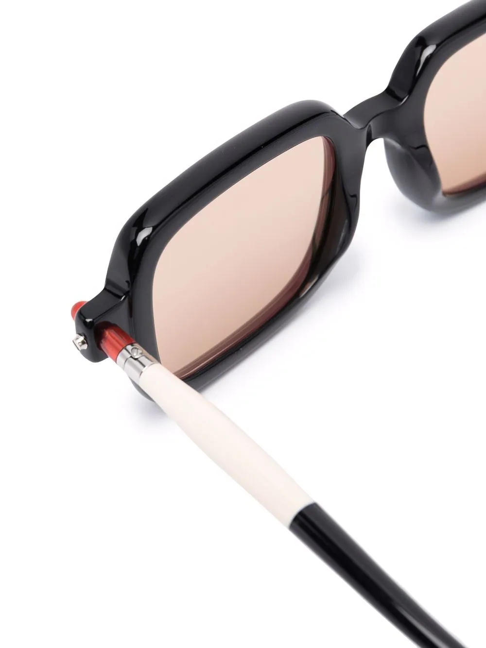 two-tone square-frame sunglasses - 3