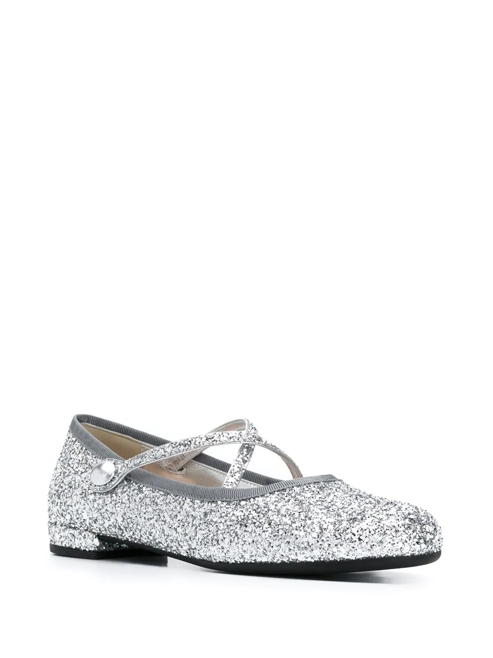 glitter ballerina shoes - 2