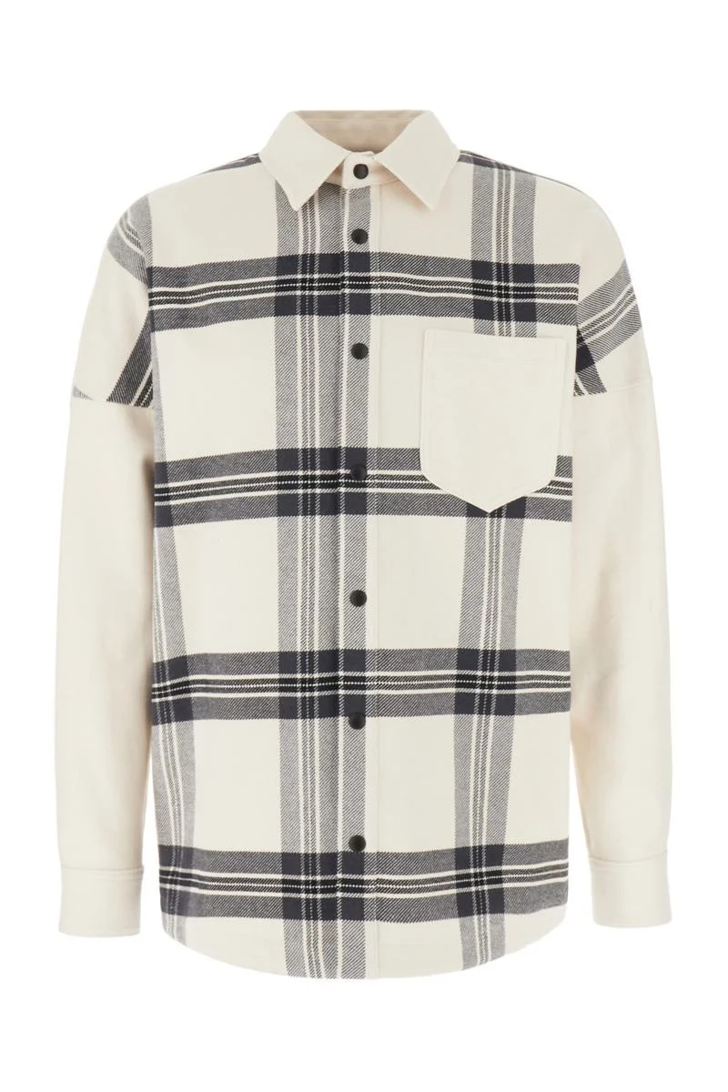 PALM ANGELS TWILL SHIRT - 1