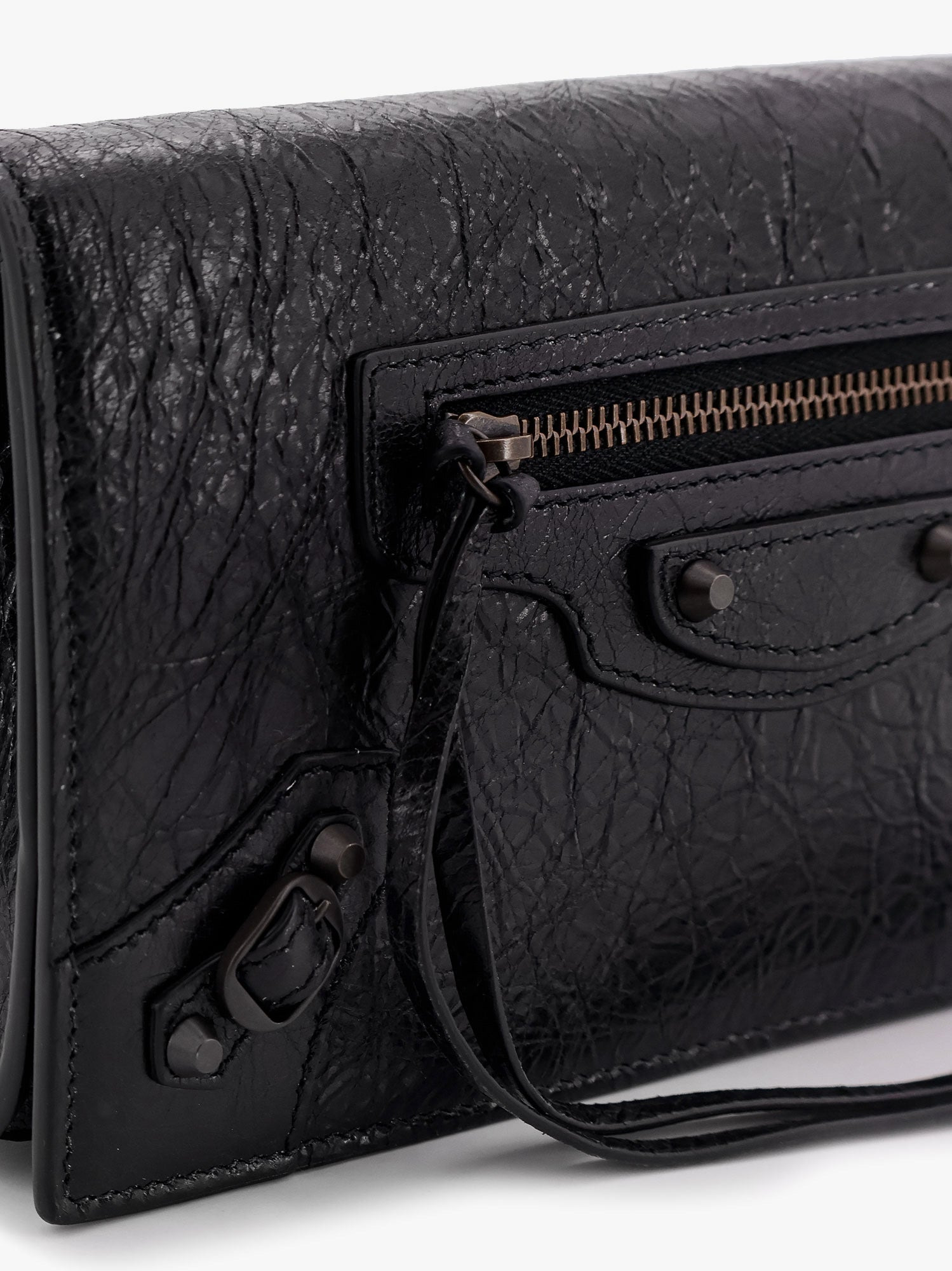 Balenciaga Le City Wallet Leather Shoulder Bag - 5