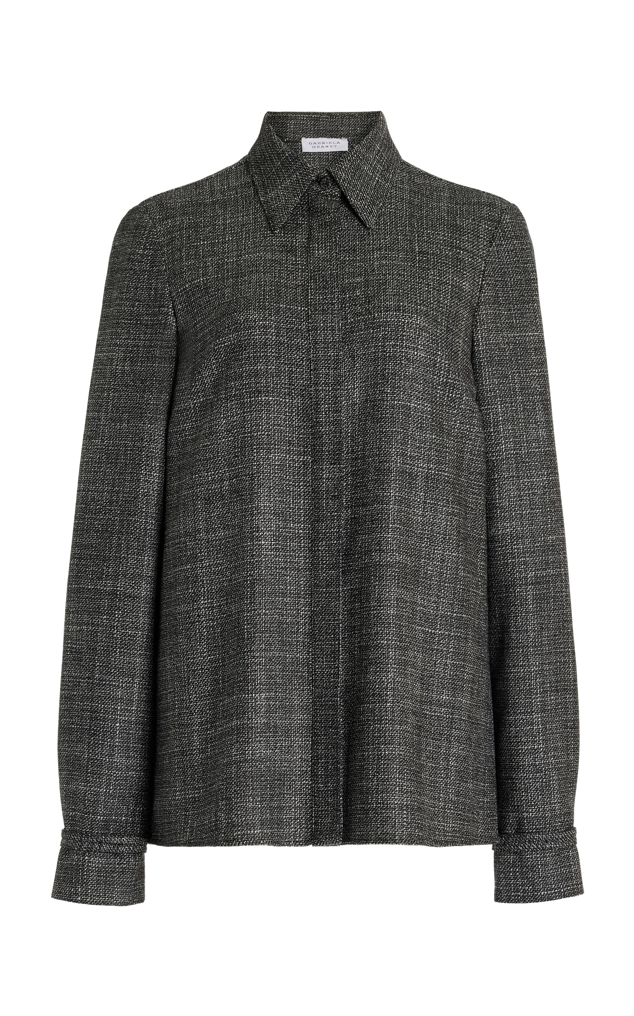 Cruz Shirt in Virgin Wool - 1