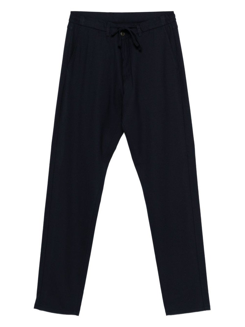 drawstring-fastening trousers 1