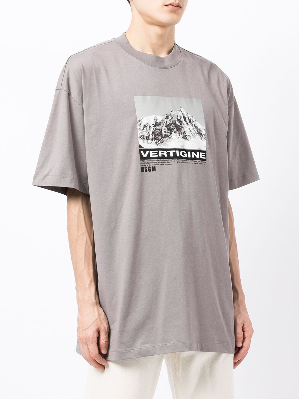 mountain print t-shirt - 3