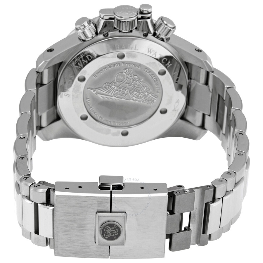 Ball - Ball Engineer Hydrocarbon Racer Chronograph Automatic Black Dial Men's Watch CM2198C-S2CJ-BK - 3
