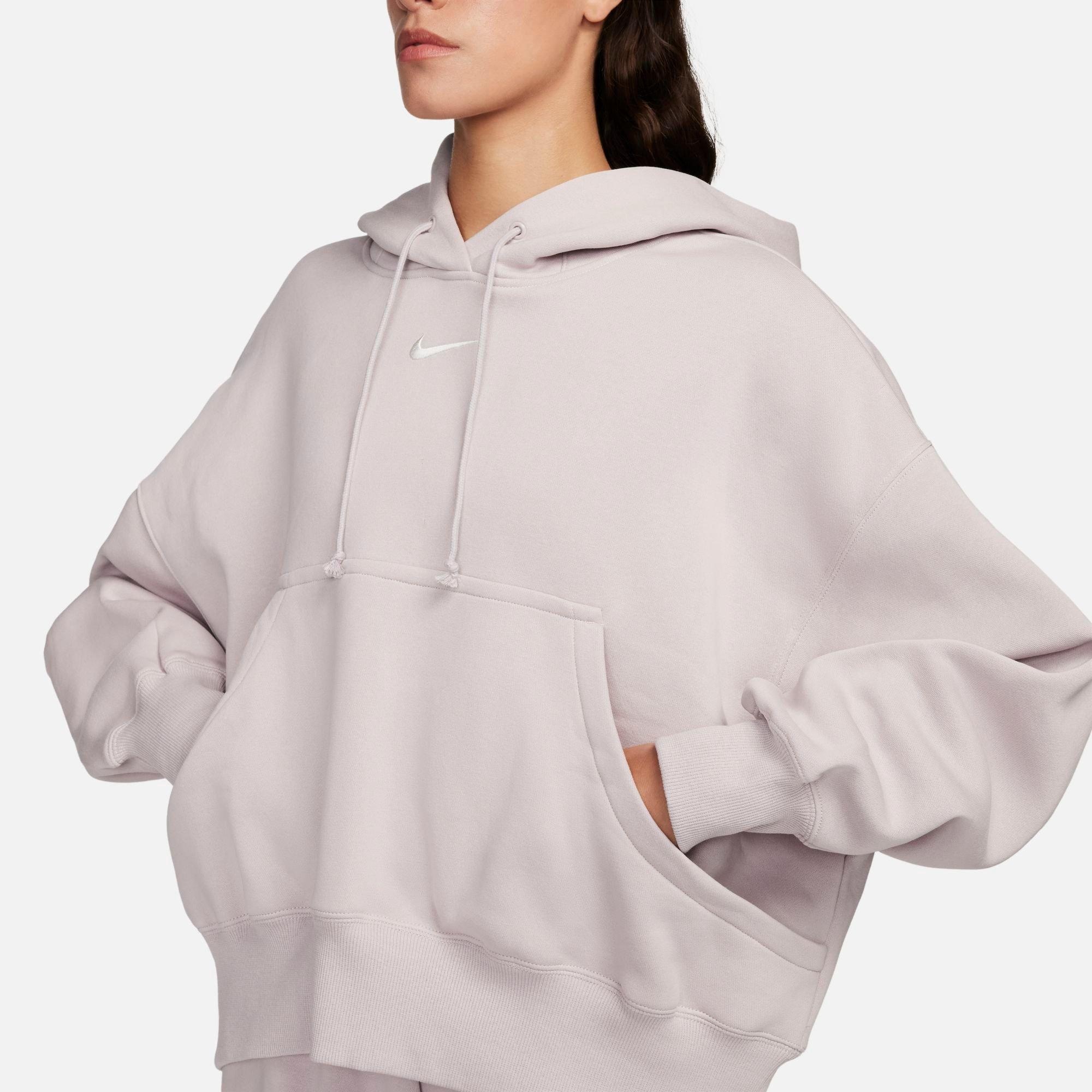 WOMEN'S NIKE SPORTSWEAR PHOENIX FLEECE OVERSIZED PULLOVER HOODIE - 3