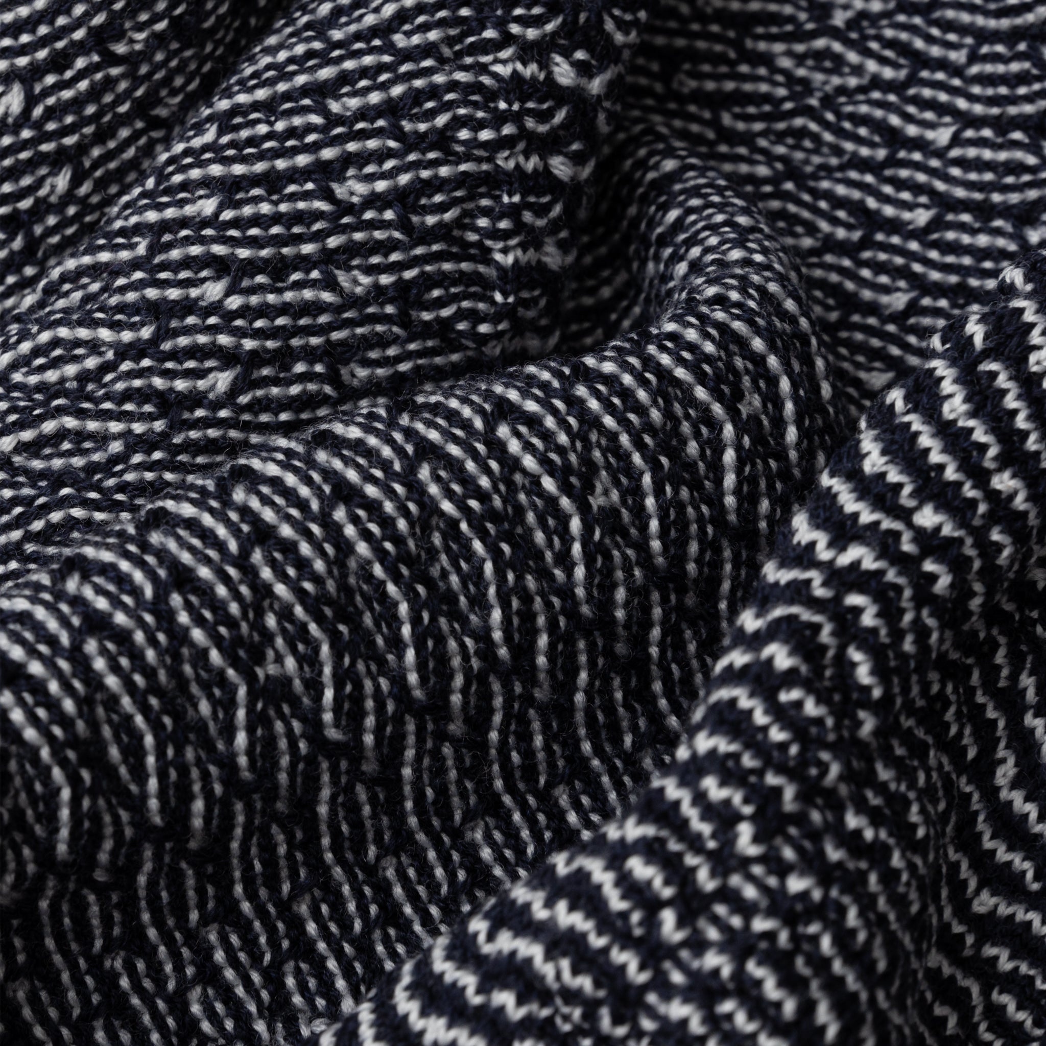 WAVE KNITTED CREW NECK - 5