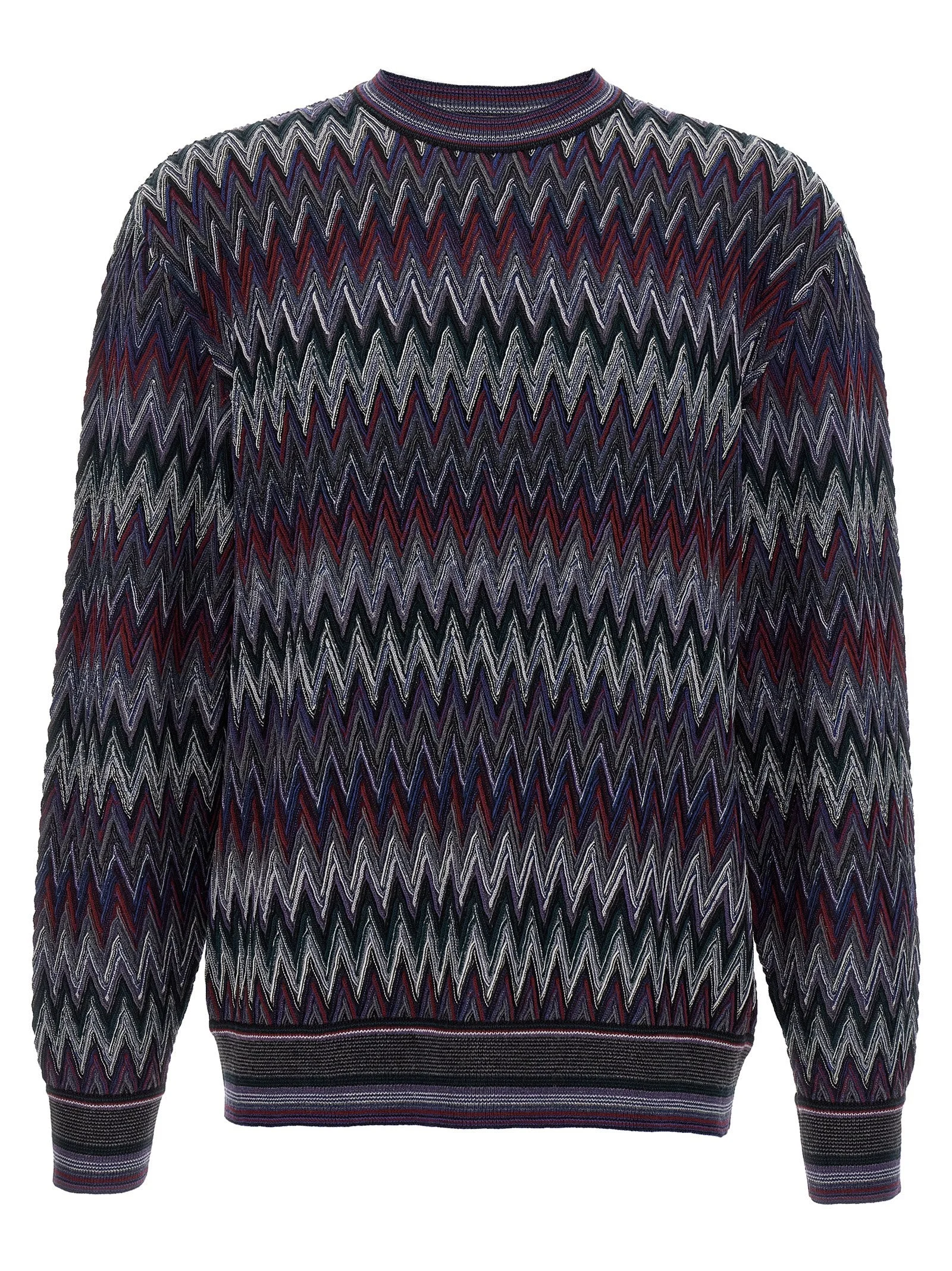 Missoni Men Zigzag Pattern Sweater - 1