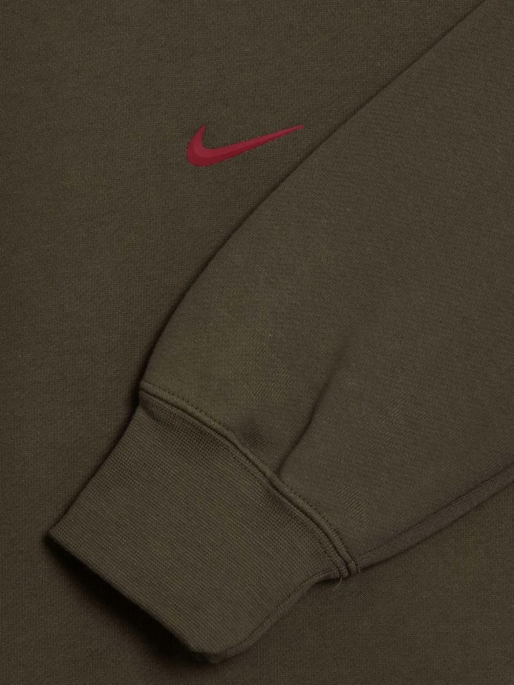 swoosh-logo raglan-sleeve sweatshirt - 3