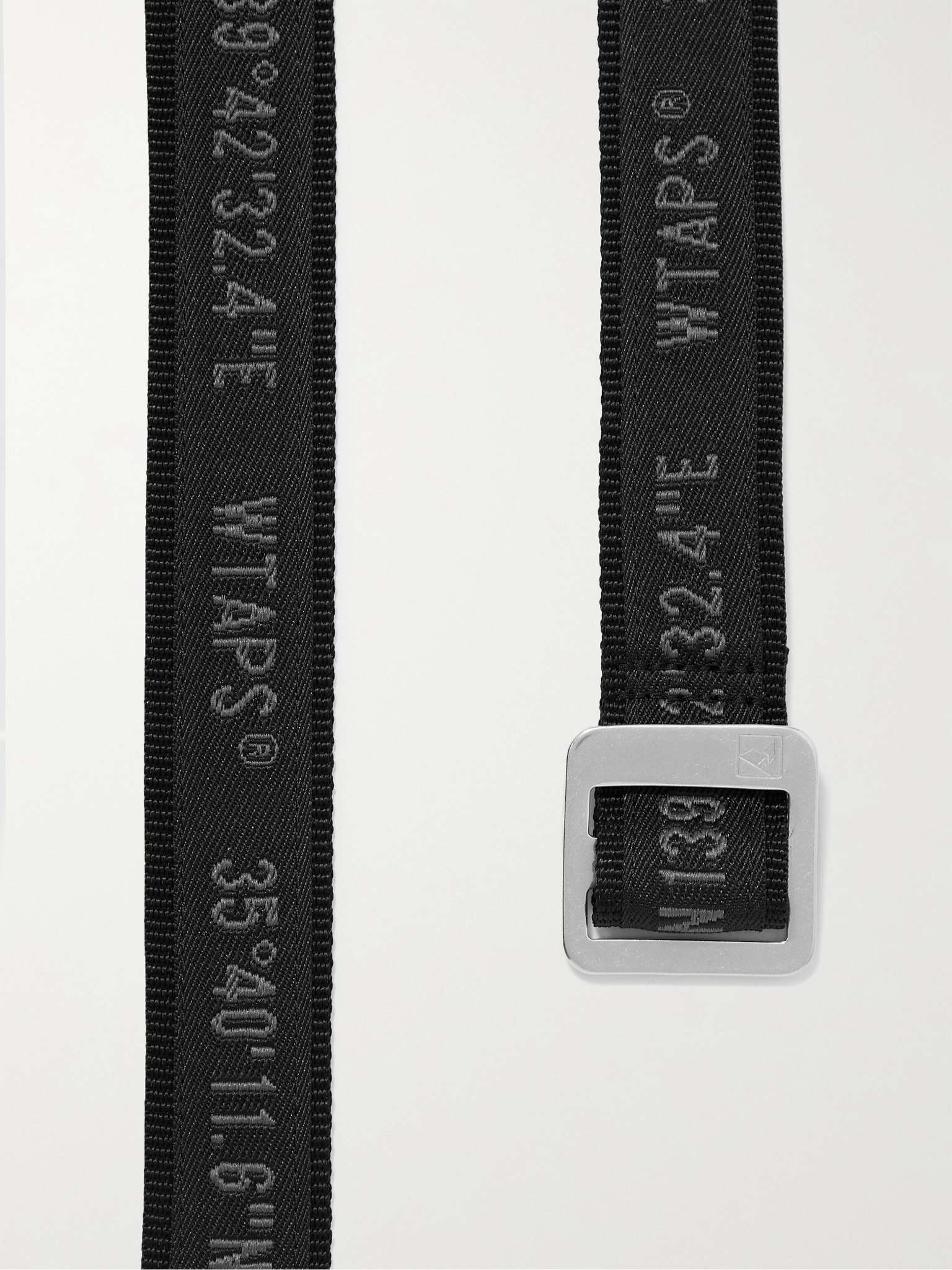 3cm Logo-Jacquard Webbing Belt - 3