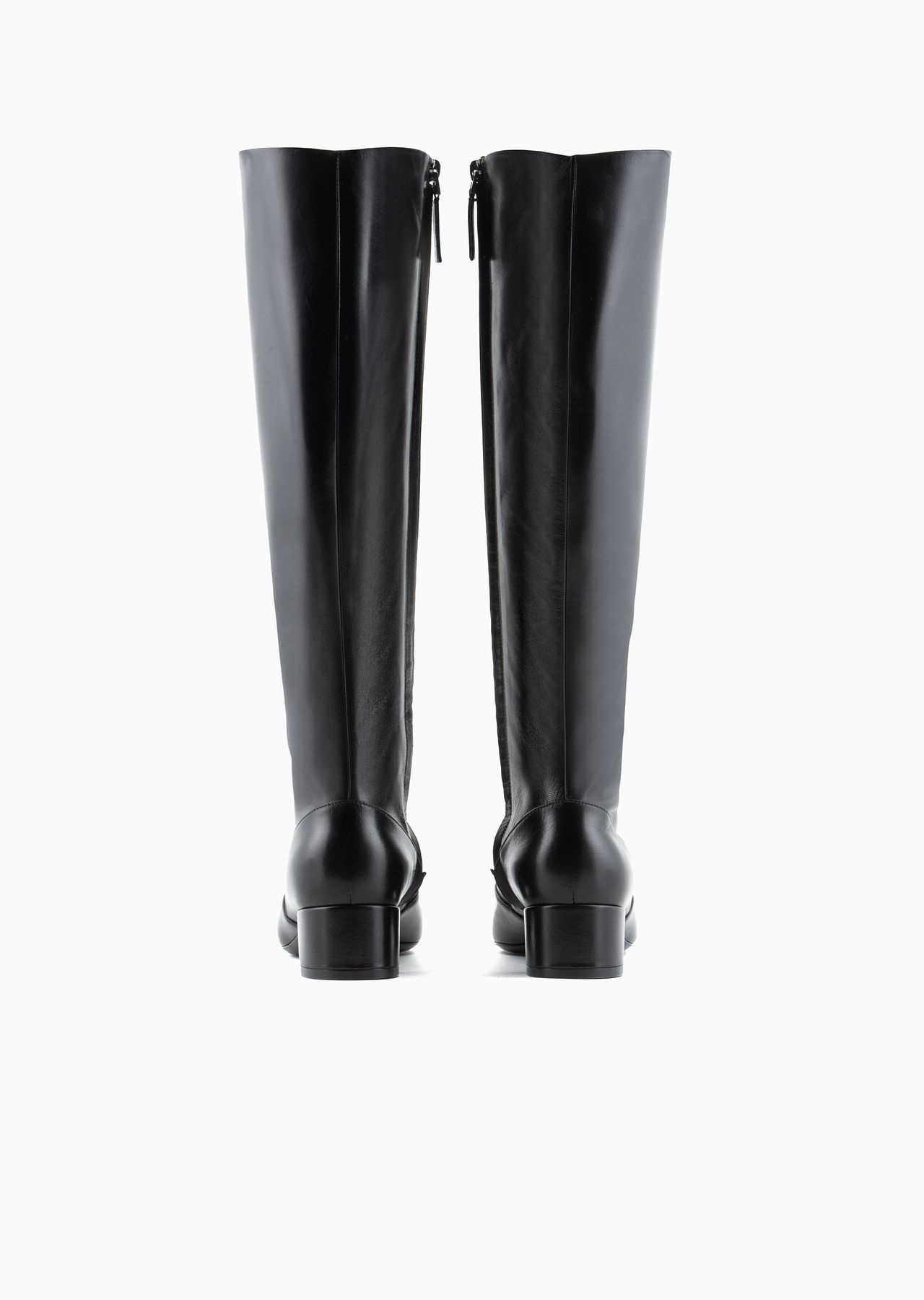 Heeled, nappa-leather boots - 3