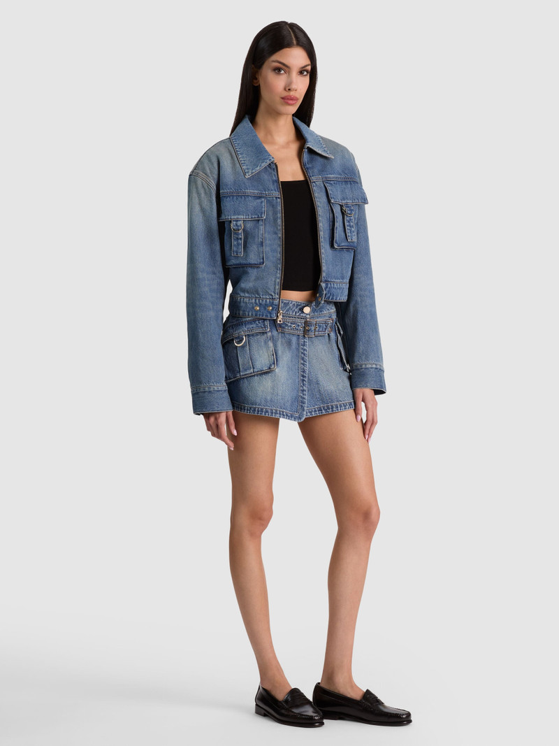 LEROY DENIM AVIATOR JACKET 6