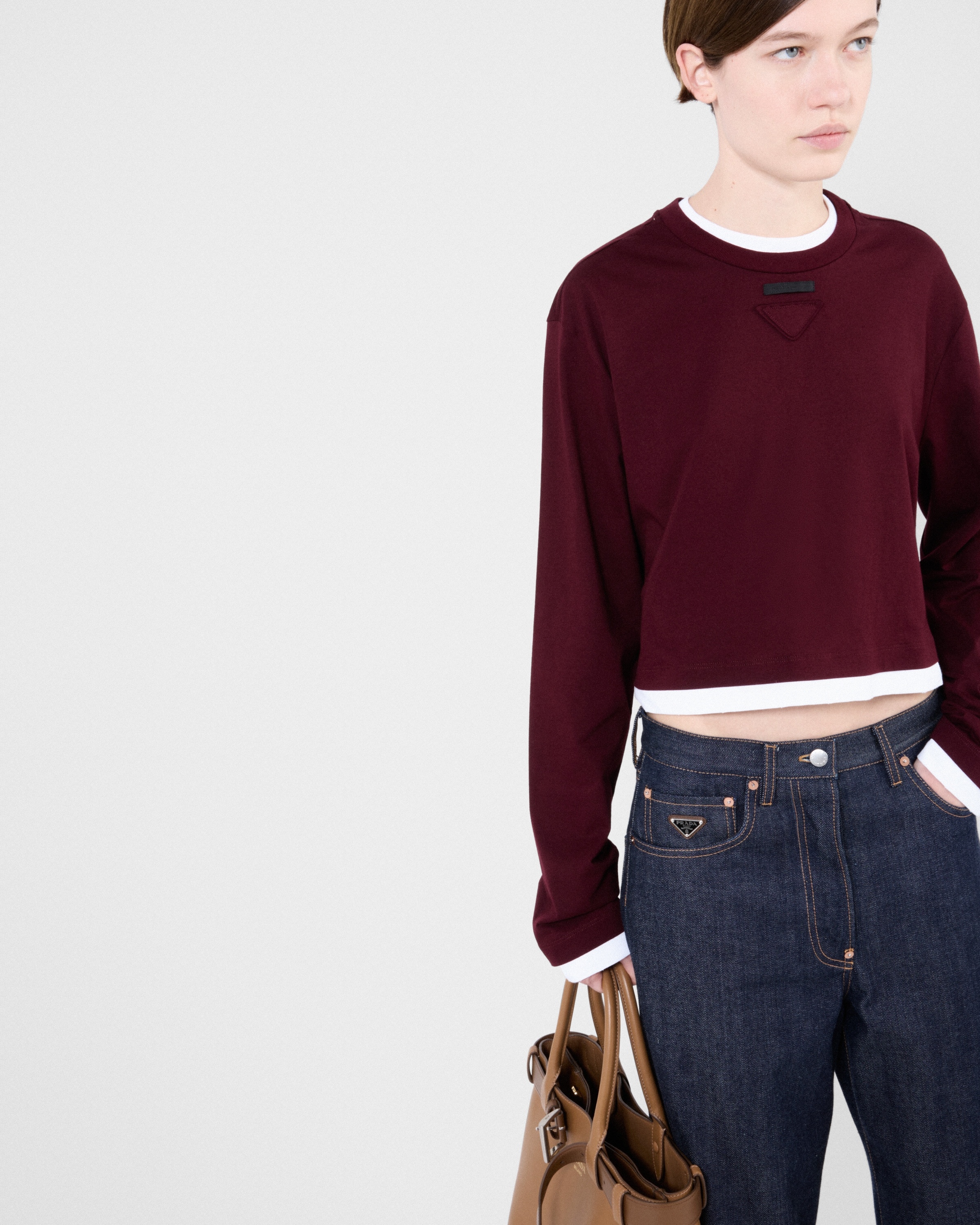 Long-sleeved jersey T-shirt - 4