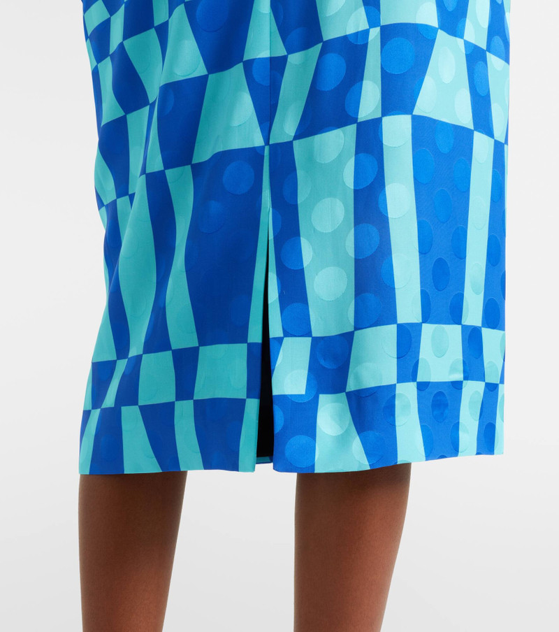 Printed pencil skirt 6