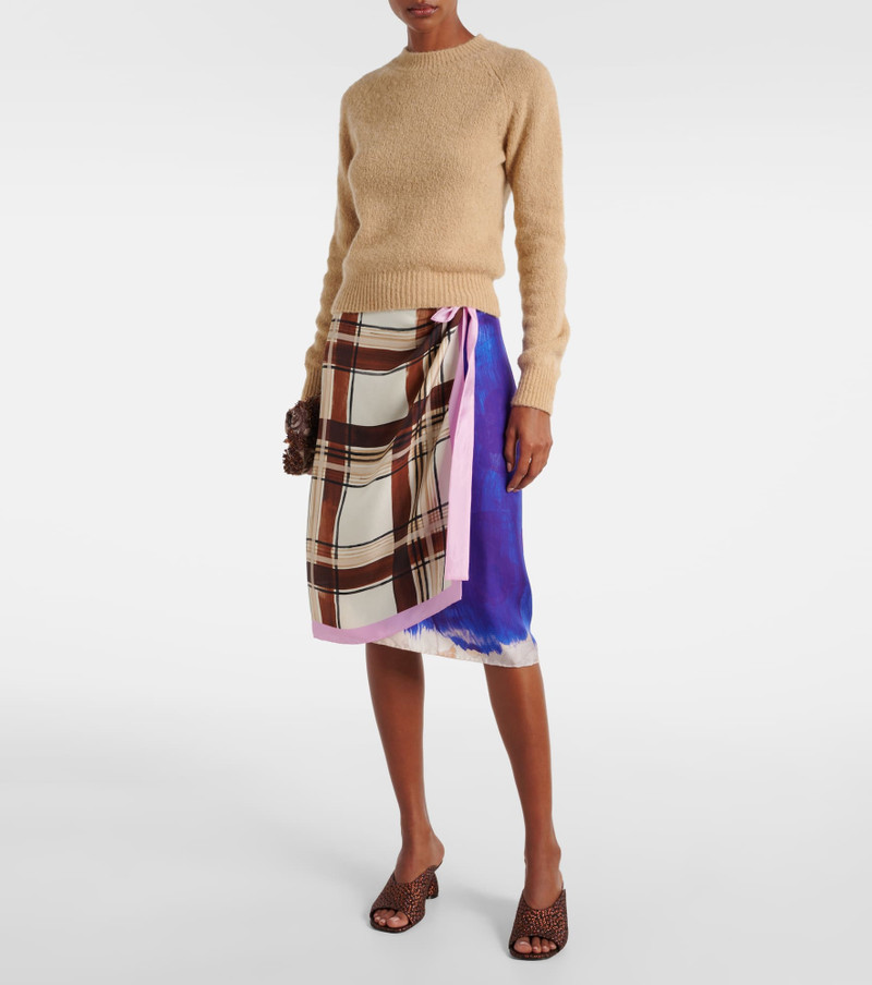 Dries Van Noten Alpaca and wool-blend sweater outlook