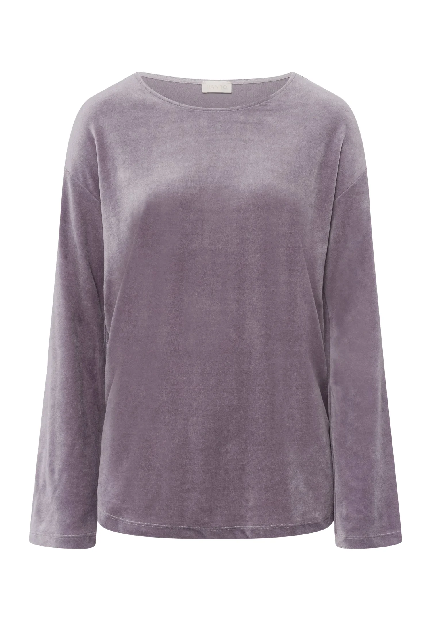 Favourites Velour Round Neck Pullover - 1