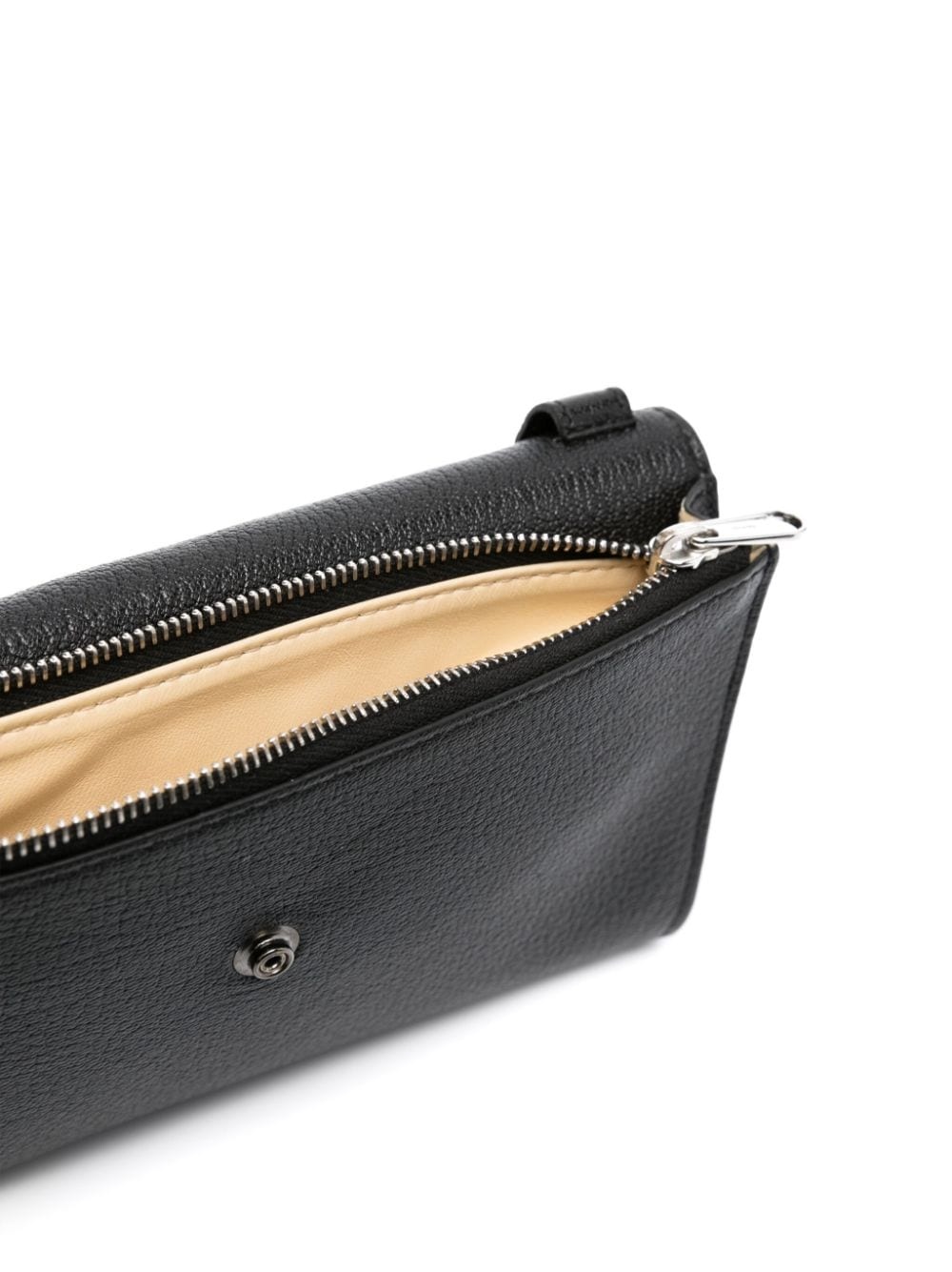 Enveloppe leather shoulder bag - 9