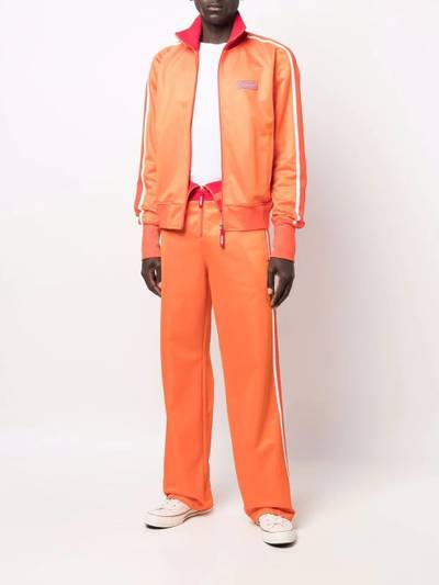 Diesel high-waisted straight-leg track pants outlook