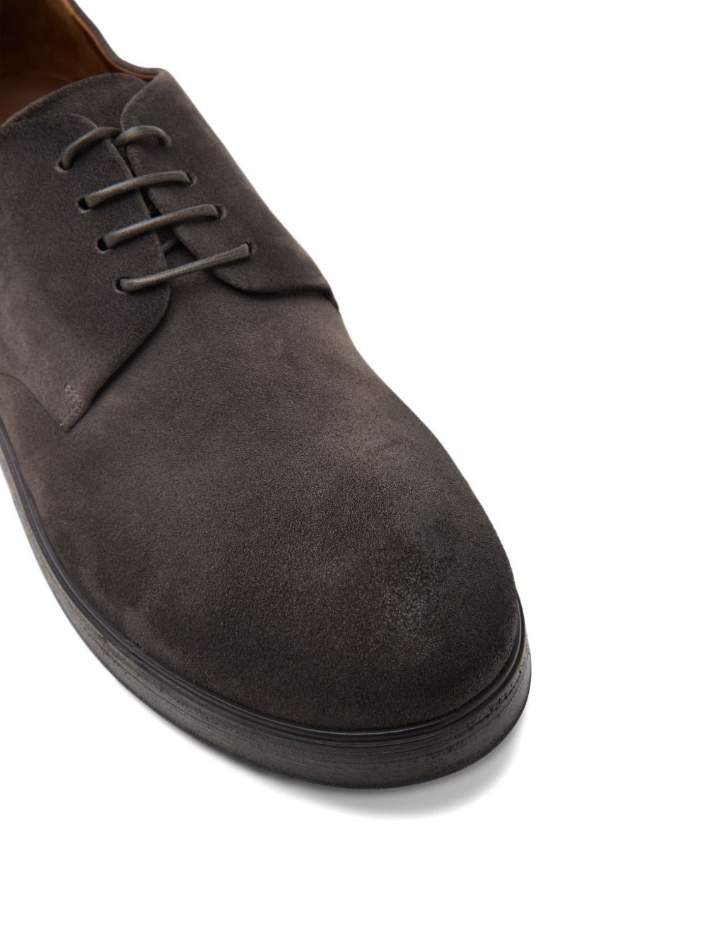 suede derby shoes - 3