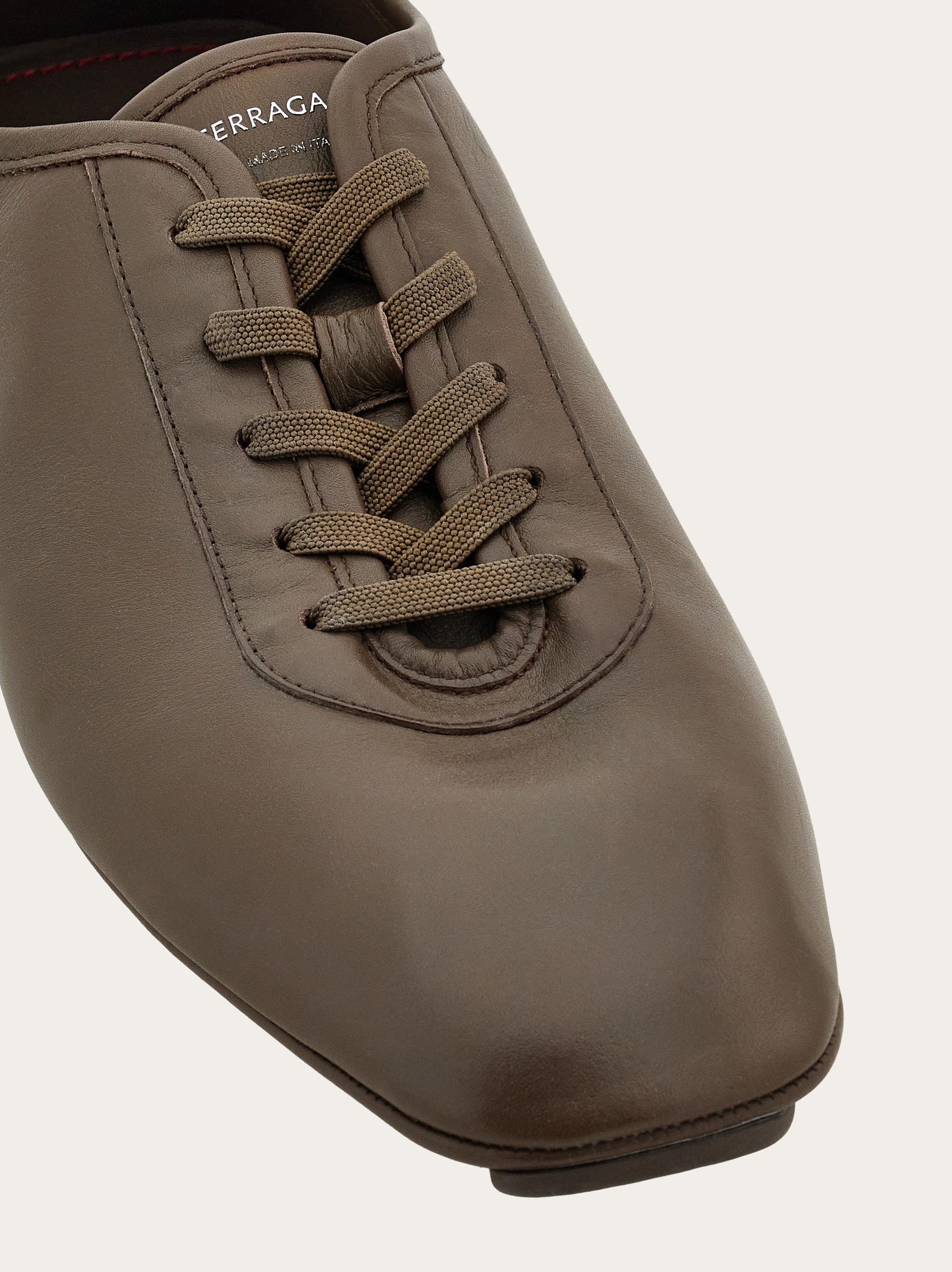 Lace-up driver shoe - 6