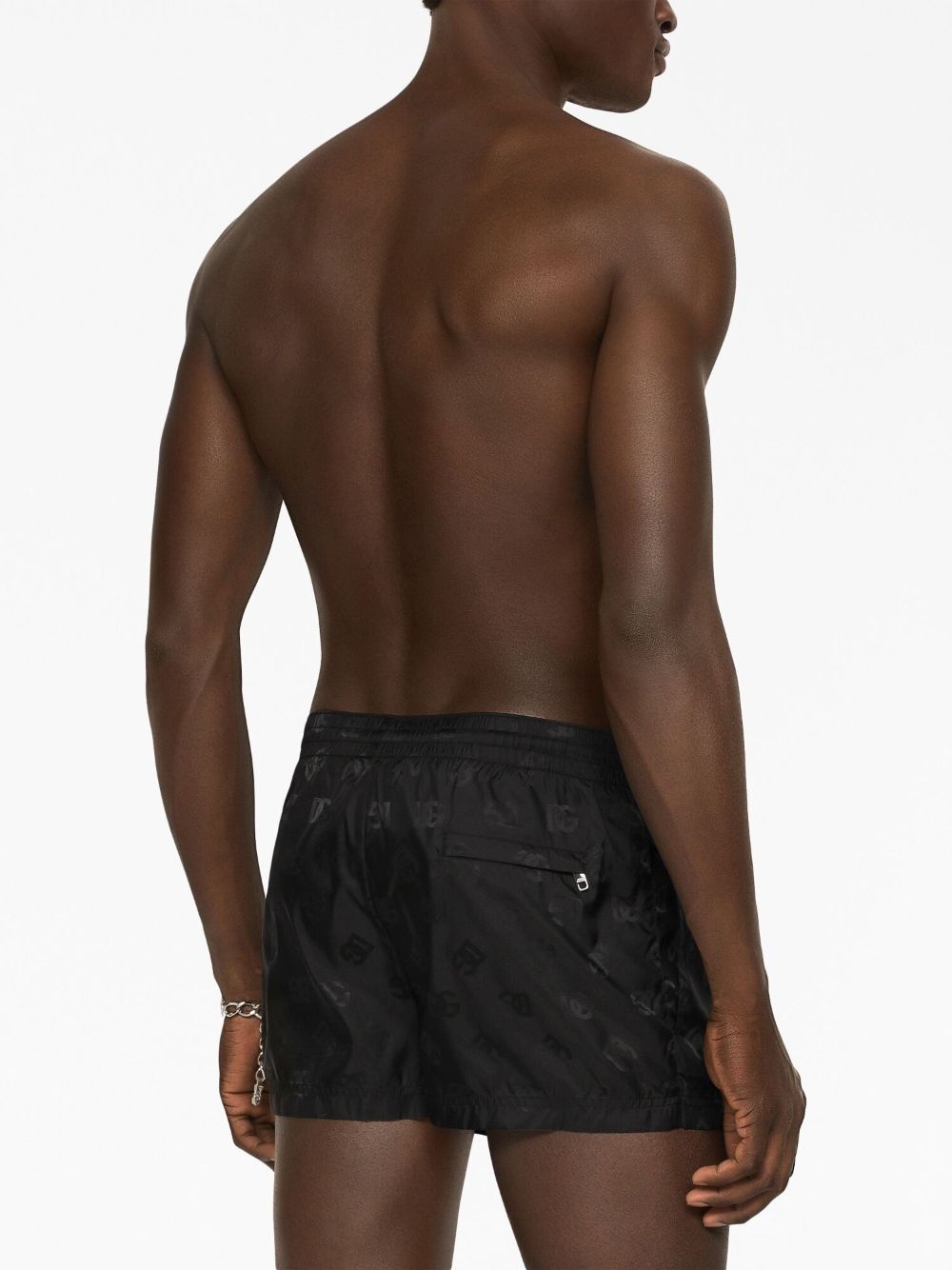 DG monogram-print swim shorts - 5