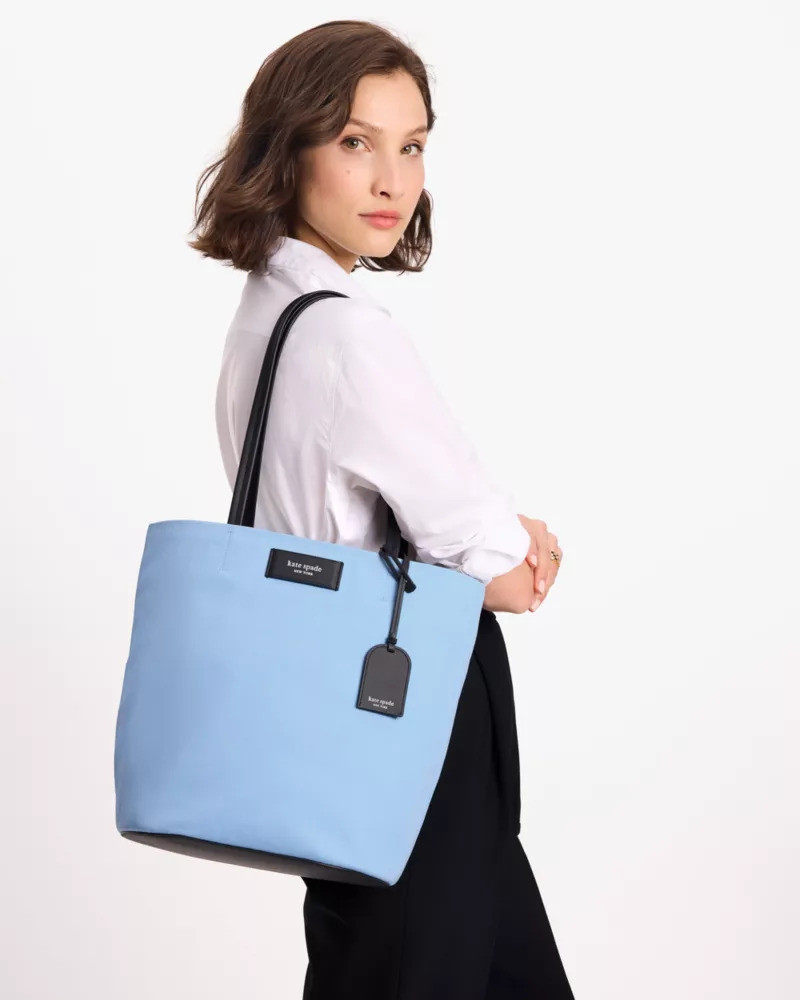 kate spade On Purpose Canvas Large Tote outlook