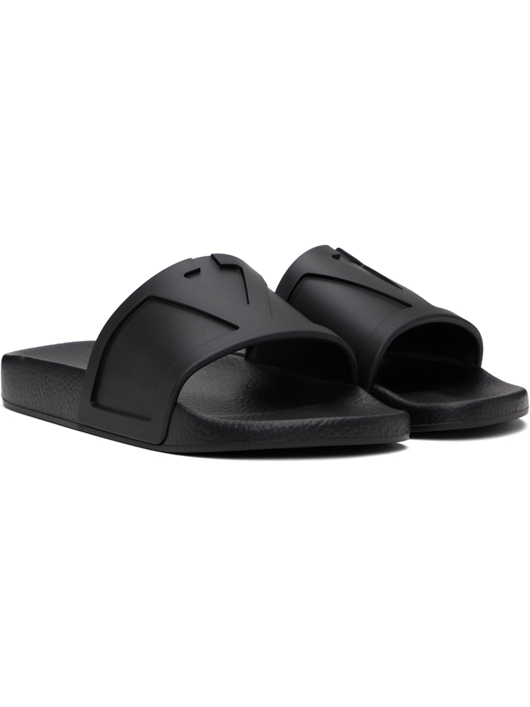 Black Coolside Pool Slides - 4