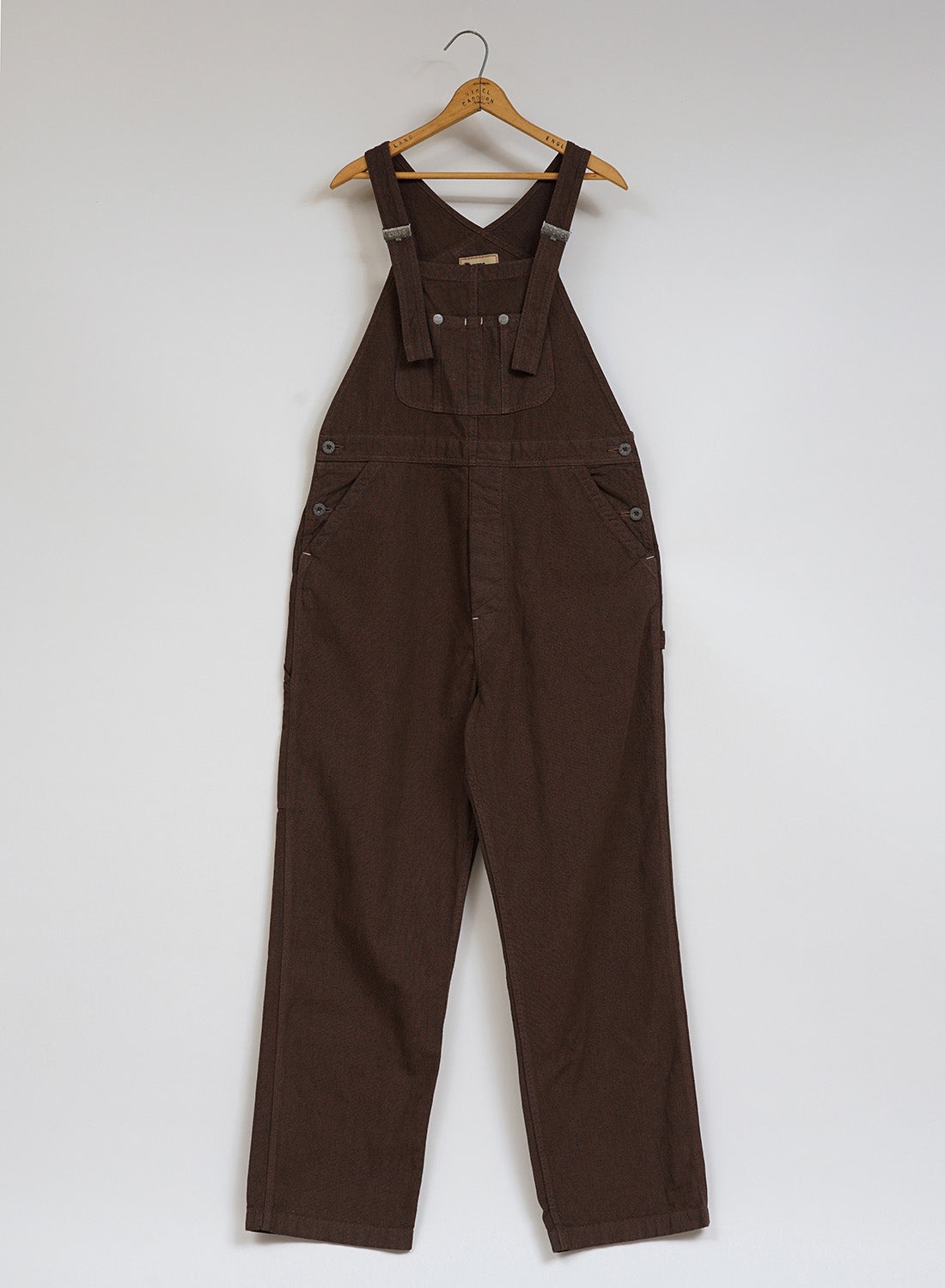 New Dungaree Broken Twill in Brown - 1