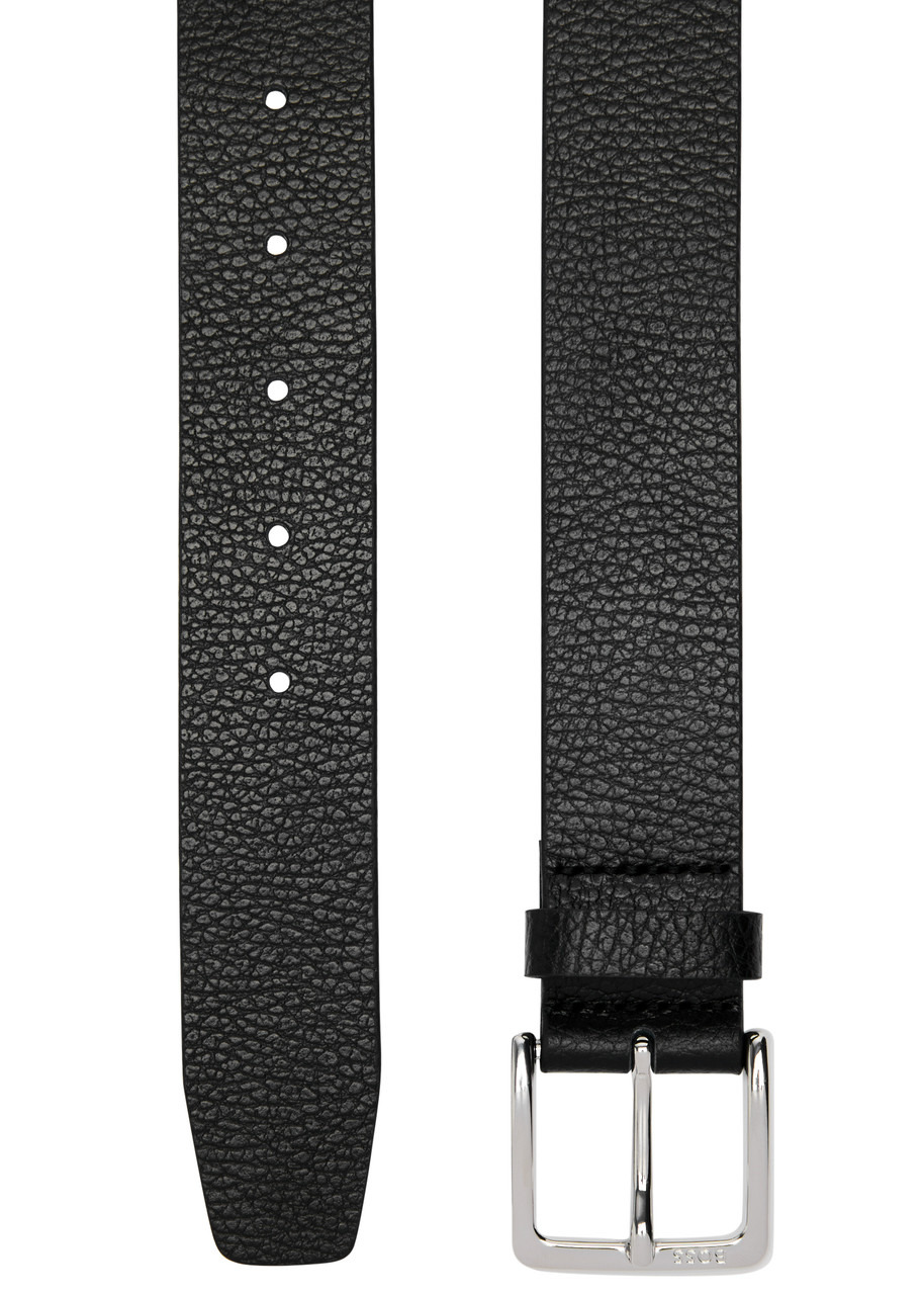 Boss Ronnie Grained Leather Belt - 3