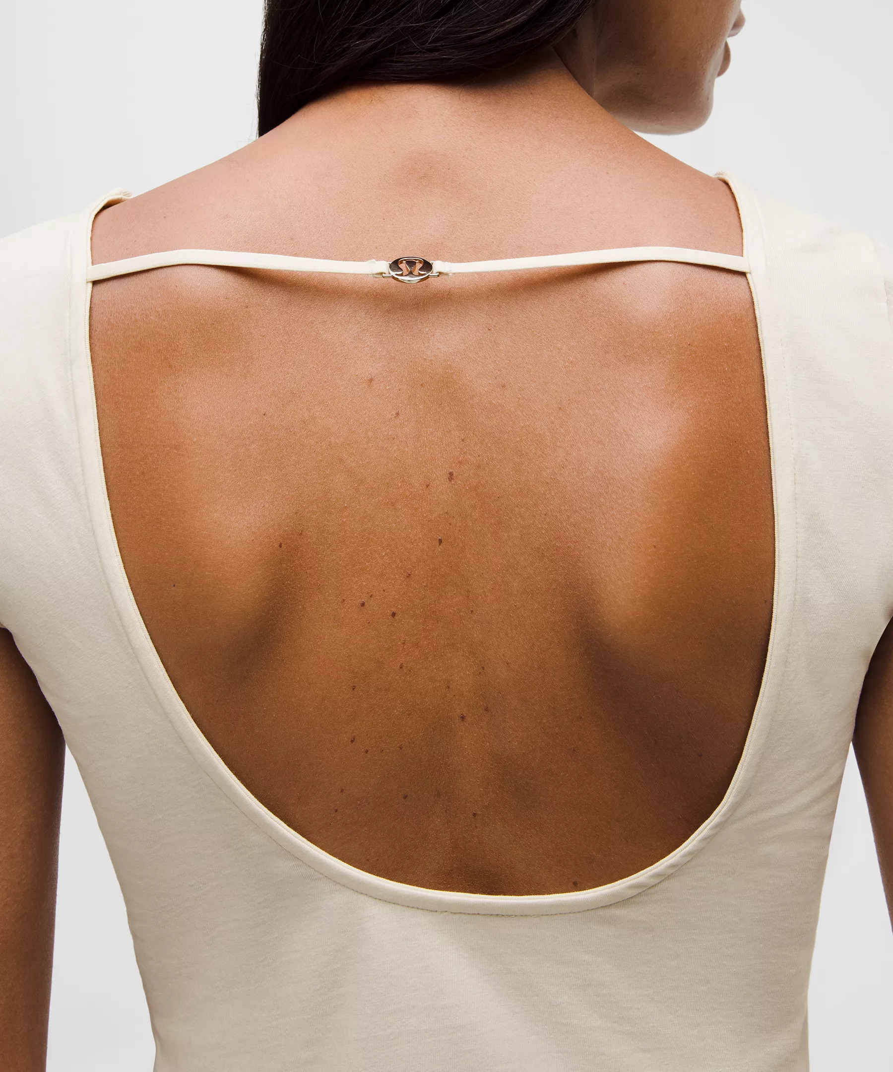 Organic Cotton Open-Back T-Shirt *Charm - 6