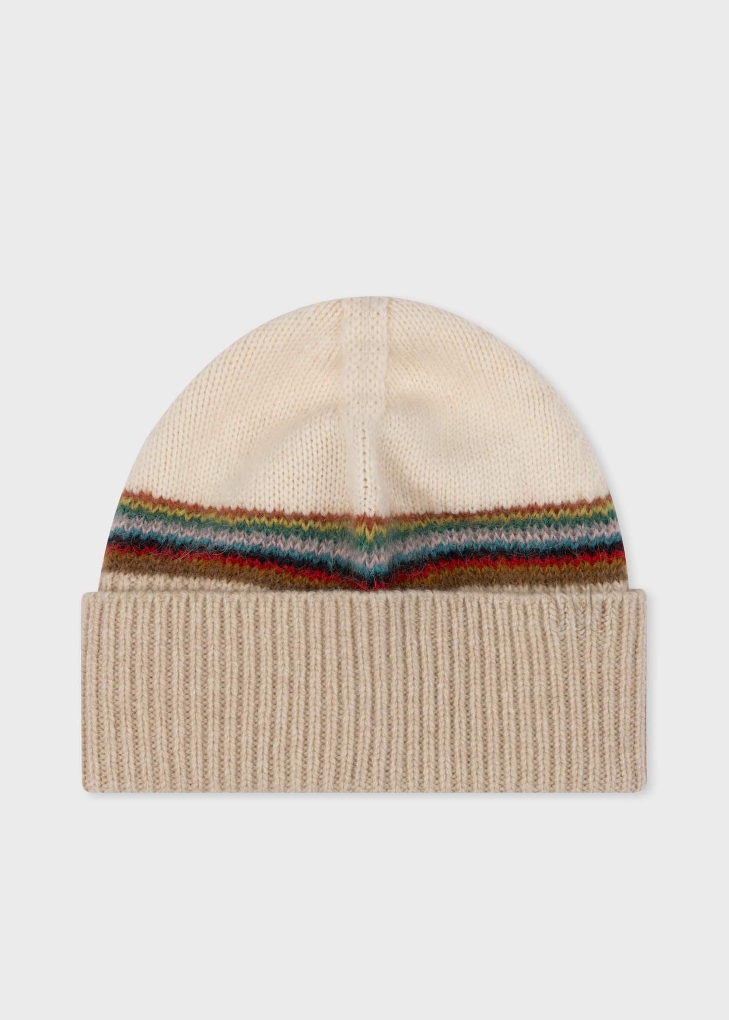 Oatmeal 'Signature Stripe' Hat & Gloves Gift Set - 5