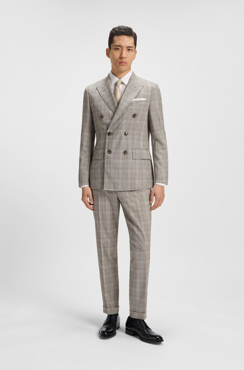 BOSS LEATHER DERBY SHOES WITH CAP TOE outlook