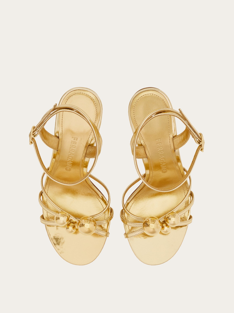 FERRAGAMO Spherical heel sandal outlook