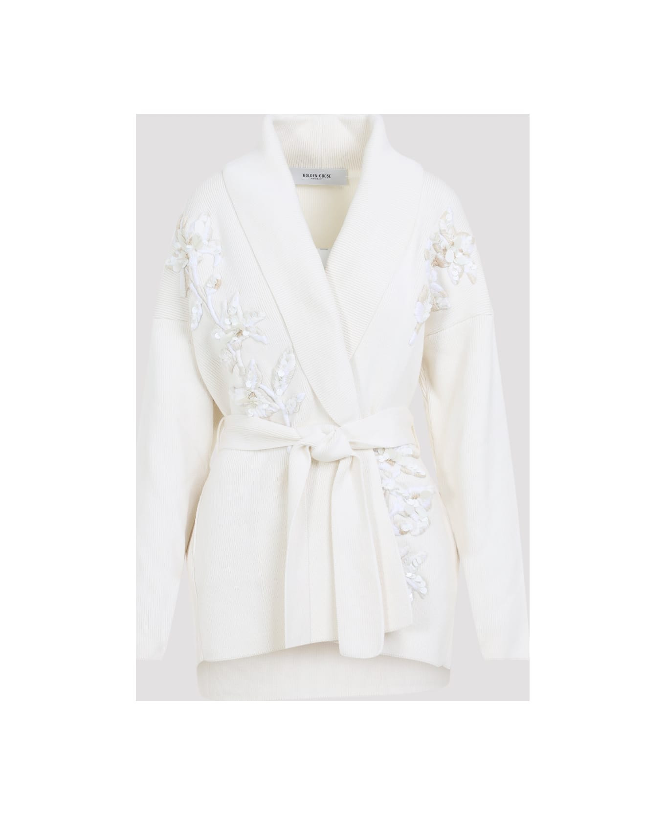 Belted Knit Cardigan - 3