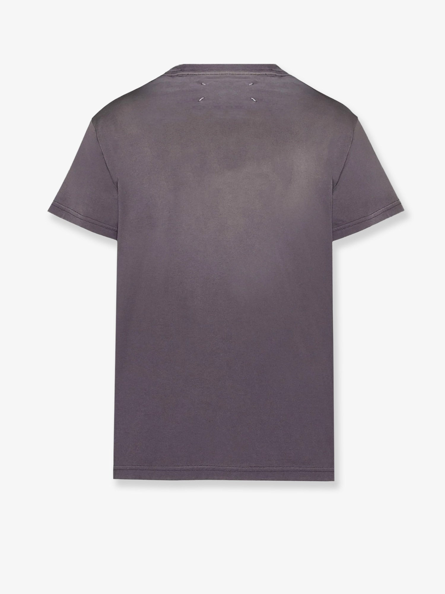 Cotton T-Shirt With Rewashed Effect - 2