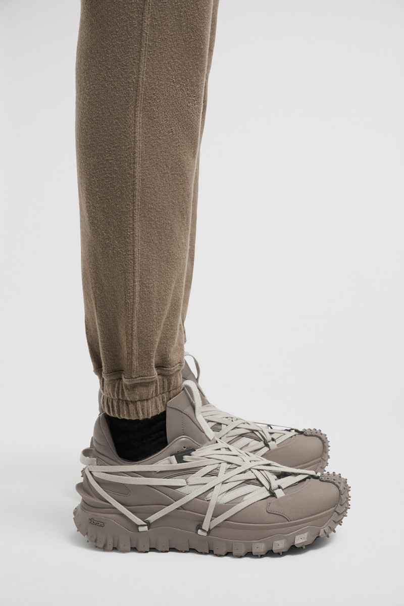 Moncler Moncler + Rick Owens Trailgrip MEGALACE Leather Sneakers outlook