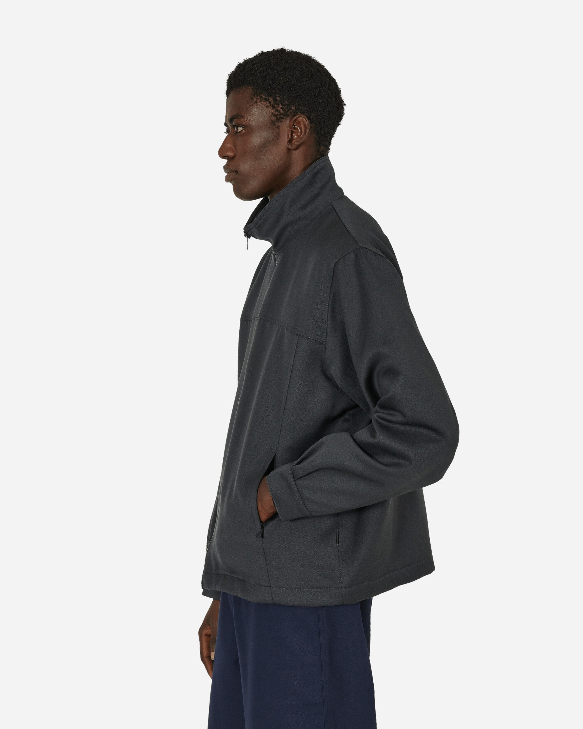 Lined Polartec® Wool Jacket Coal Grey - 2