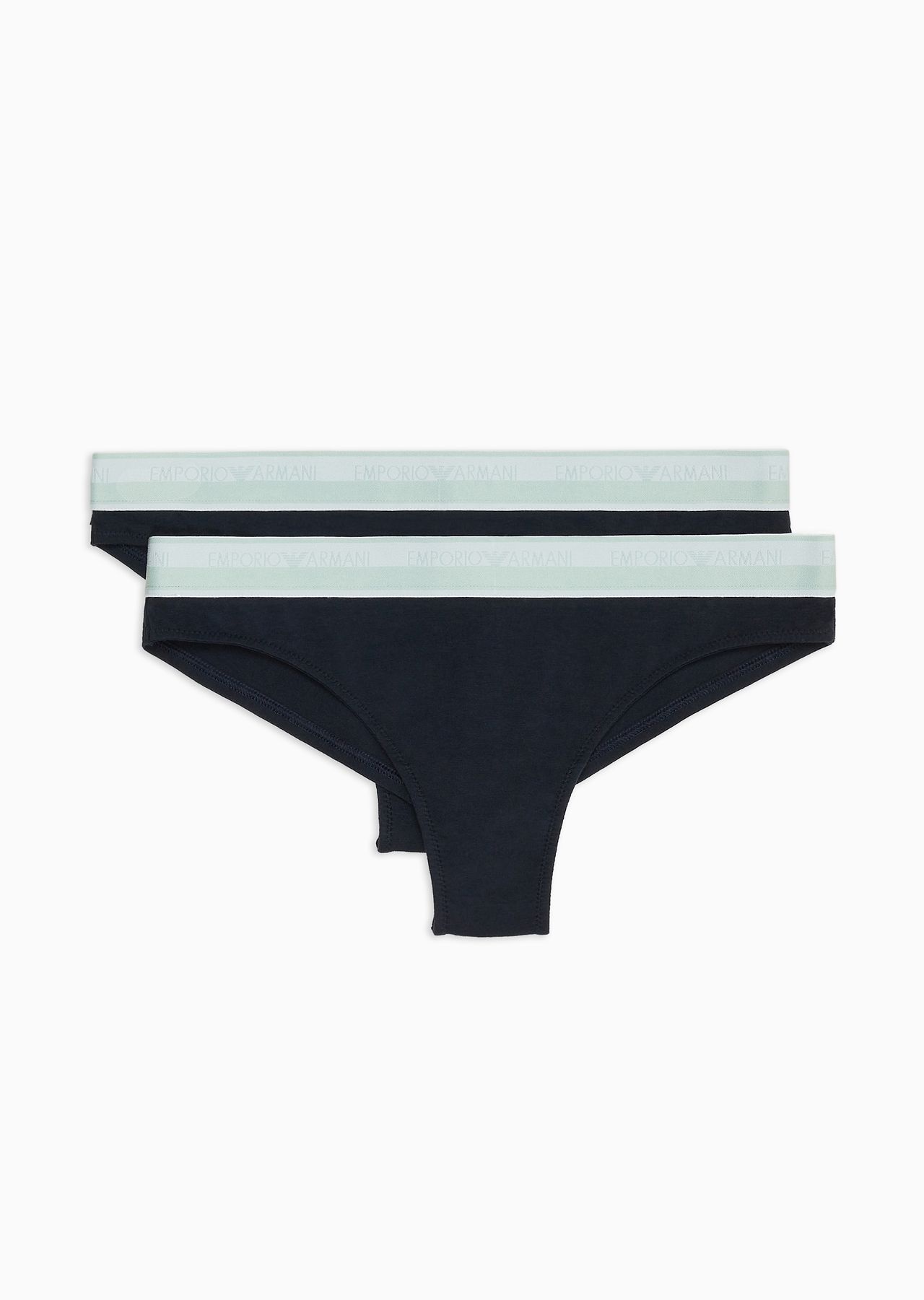 ASV two-pack of iconic logo band organic cotton Brazilian briefs - 1