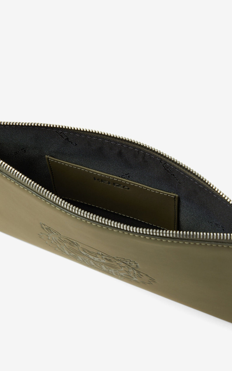 Preppy Tiger large clutch 3