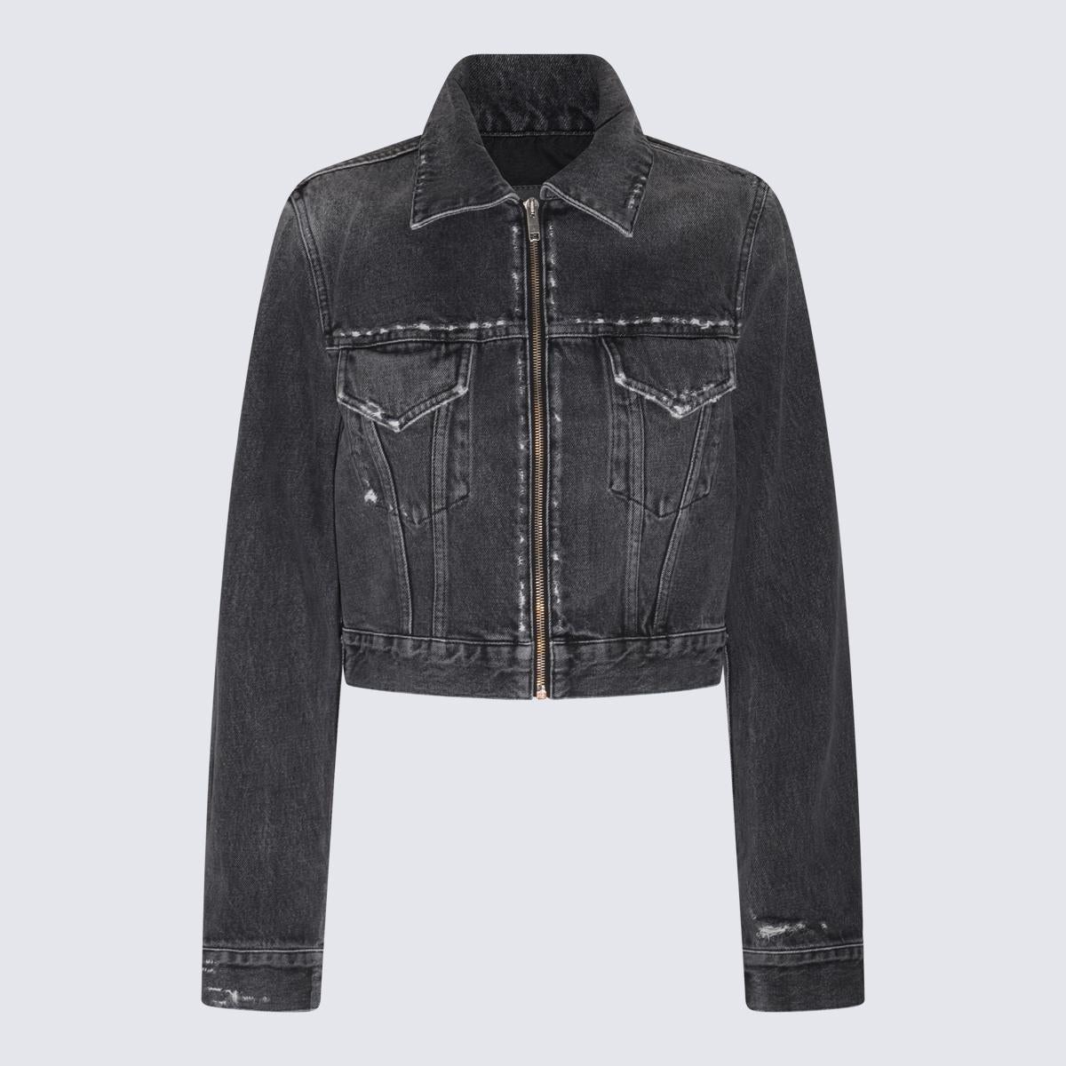 GIVENCHY DARK GREY DENIM JACKET - 1