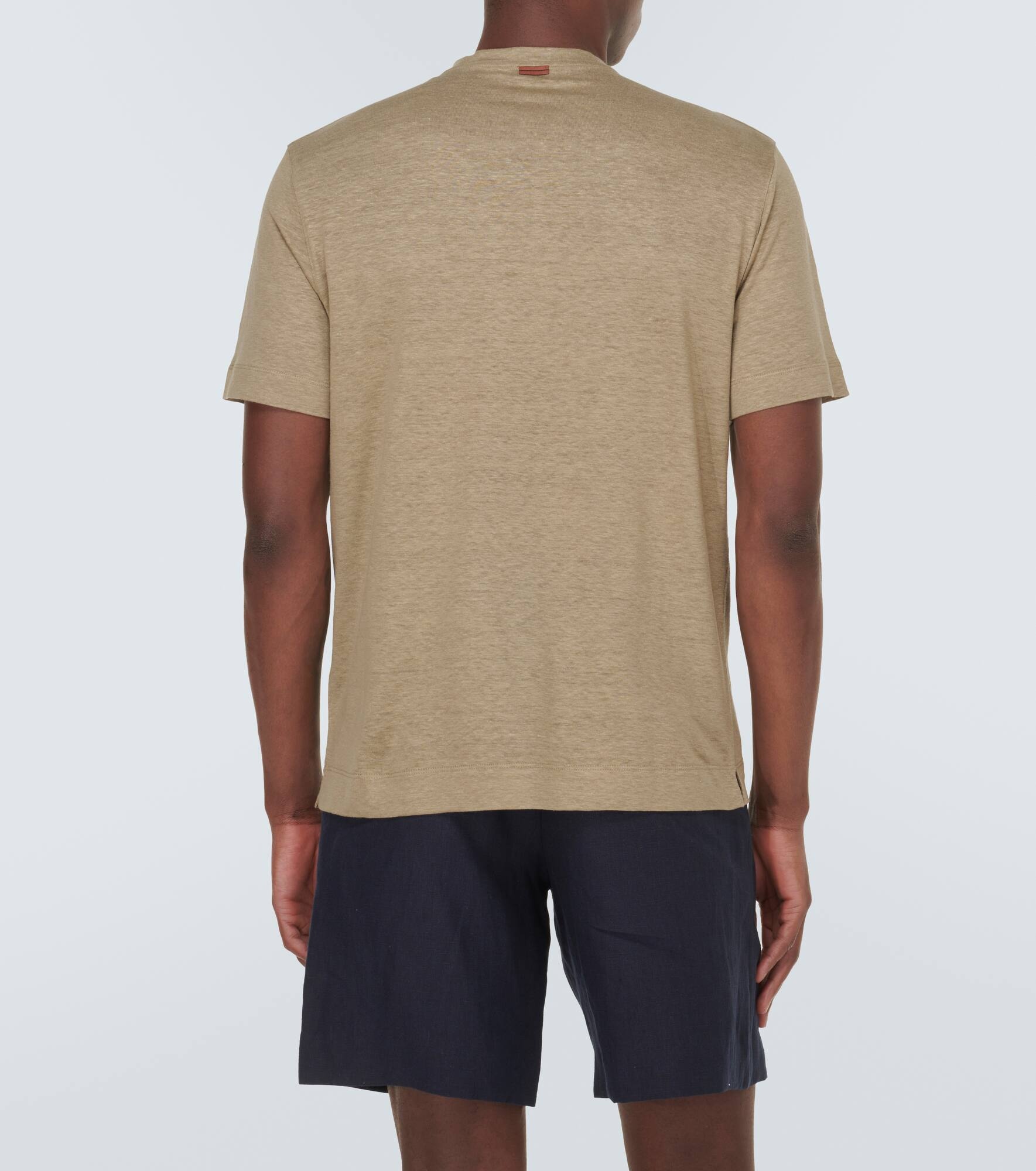 Linen jersey T-shirt - 4