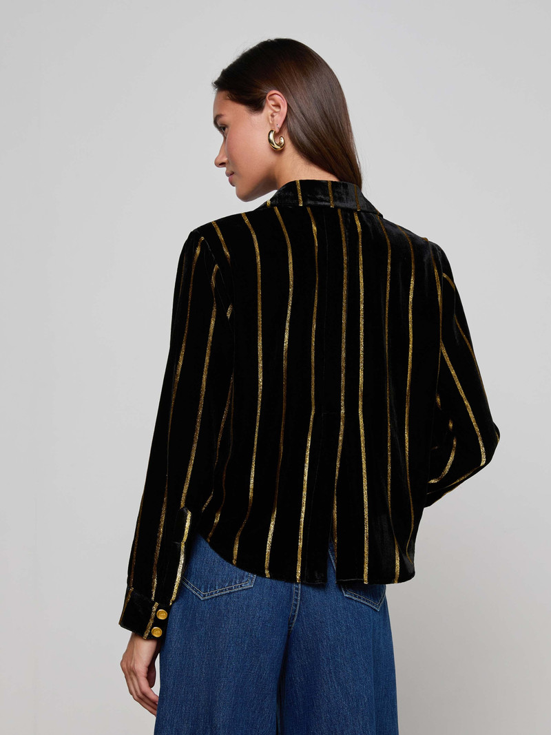 Cosette Velvet Shirt 4