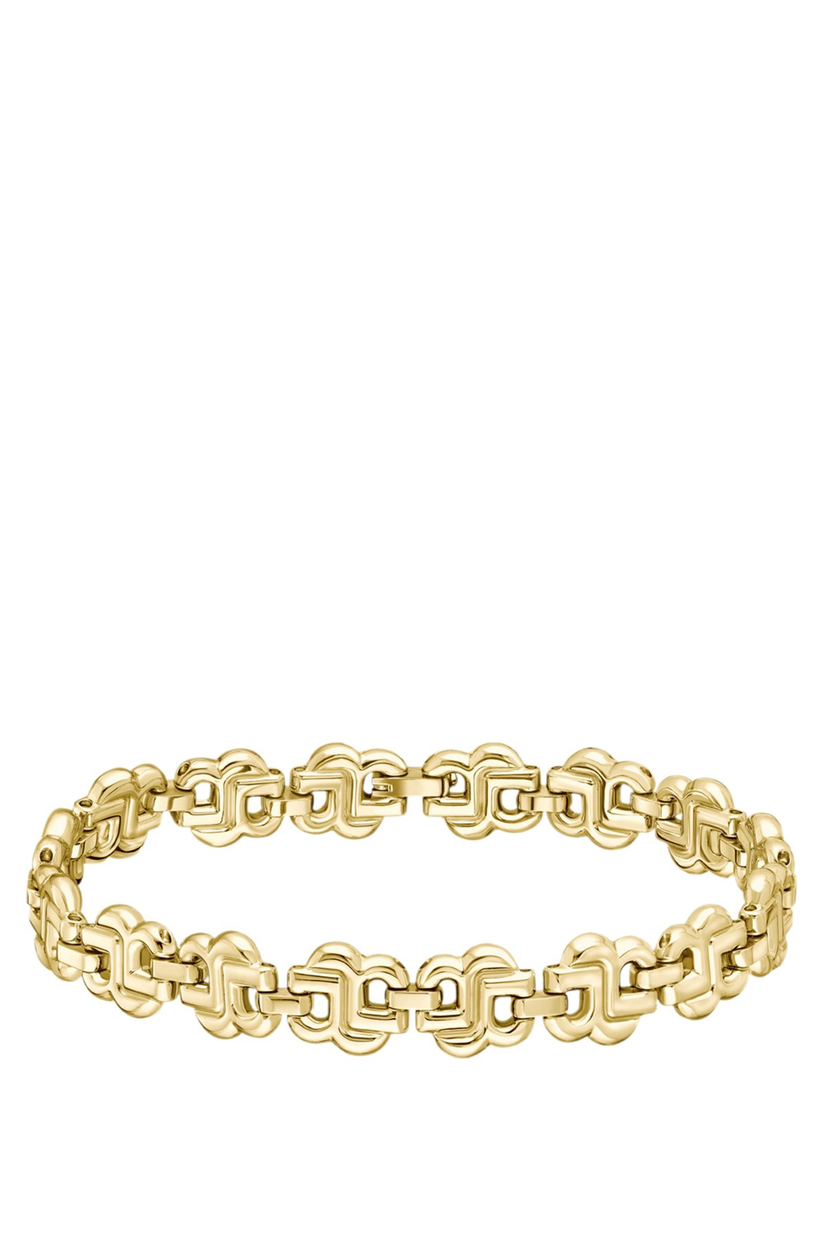 GOLD-TONE BRACELET WITH DOUBLE B MONOGRAMS - 1