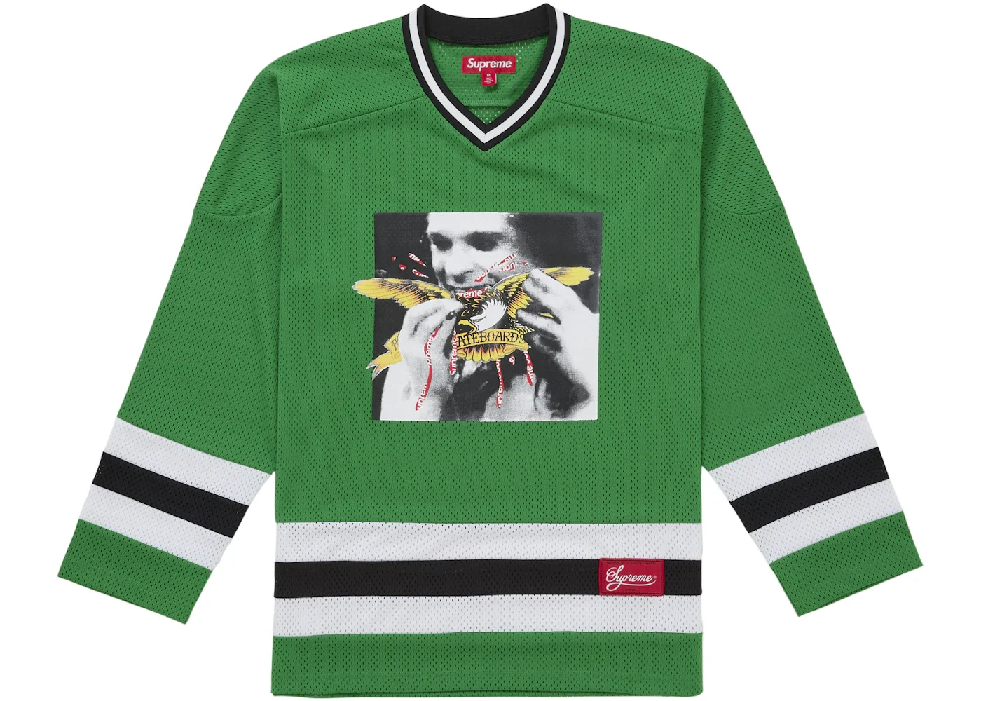 Supreme ANTIHERO Ozzy Hockey Jersey Green - 1