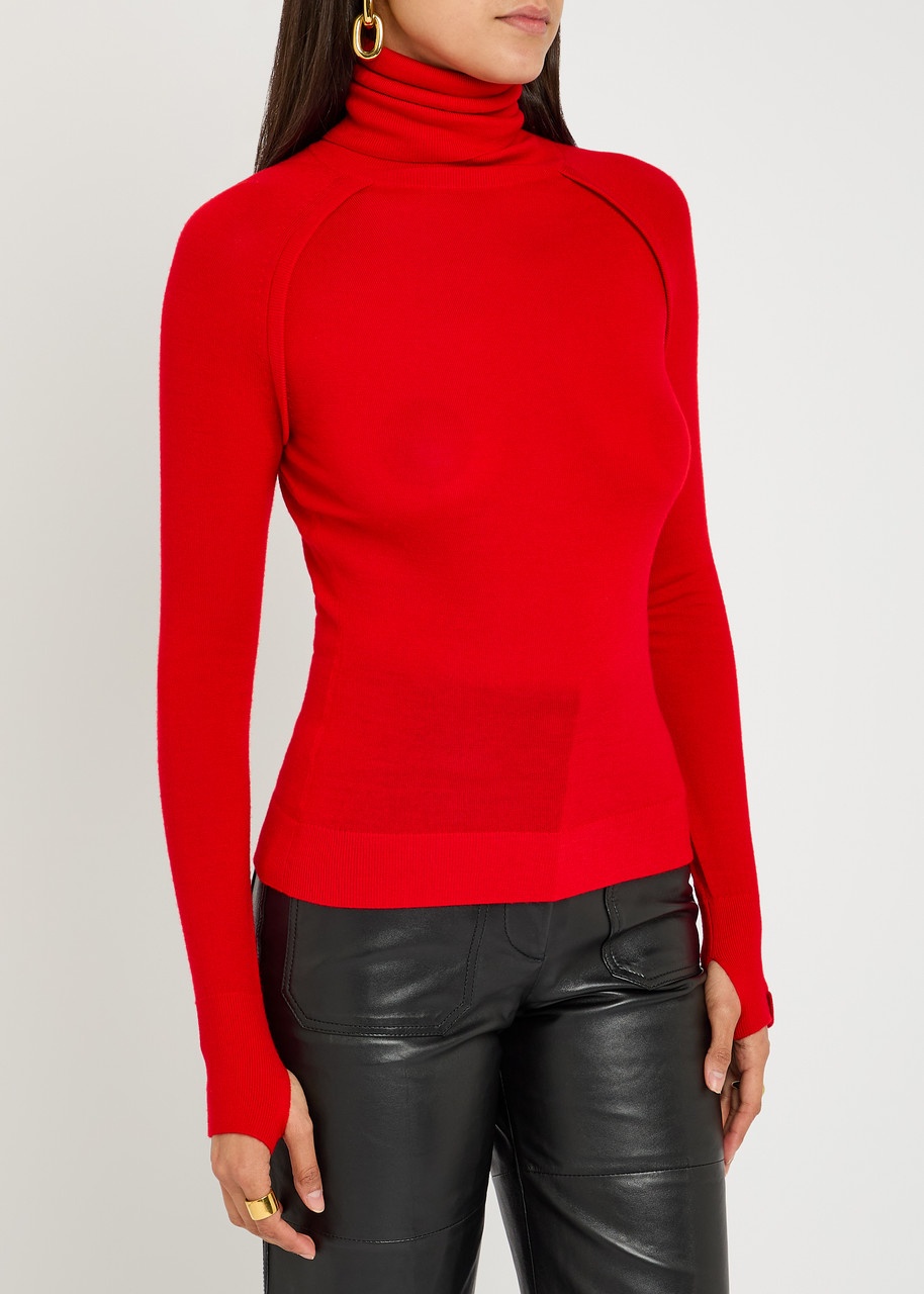 Victoria Beckham Roll-neck Wool top - 2